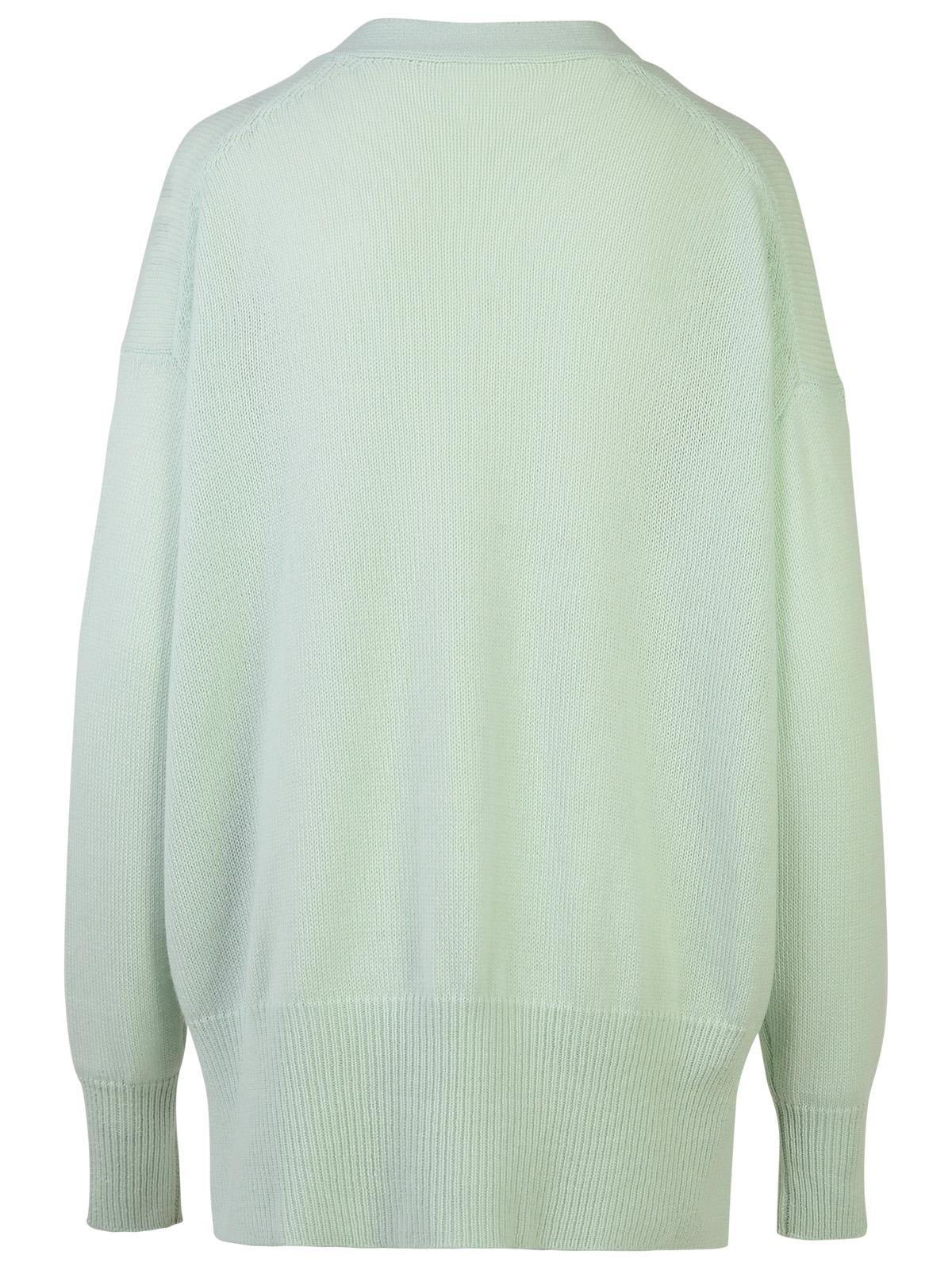 Shop Jil Sander Mint Cashmere Cardigan In Green