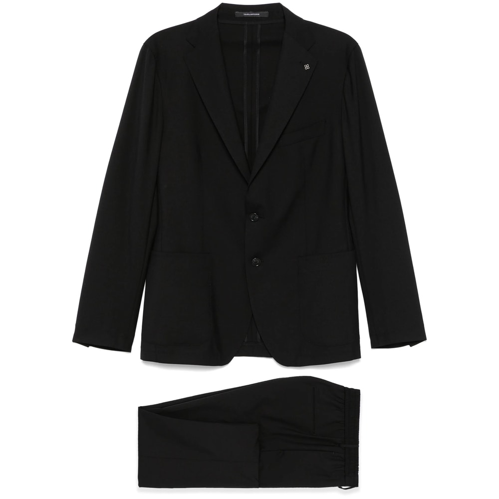 Tagliatore Suit In Black