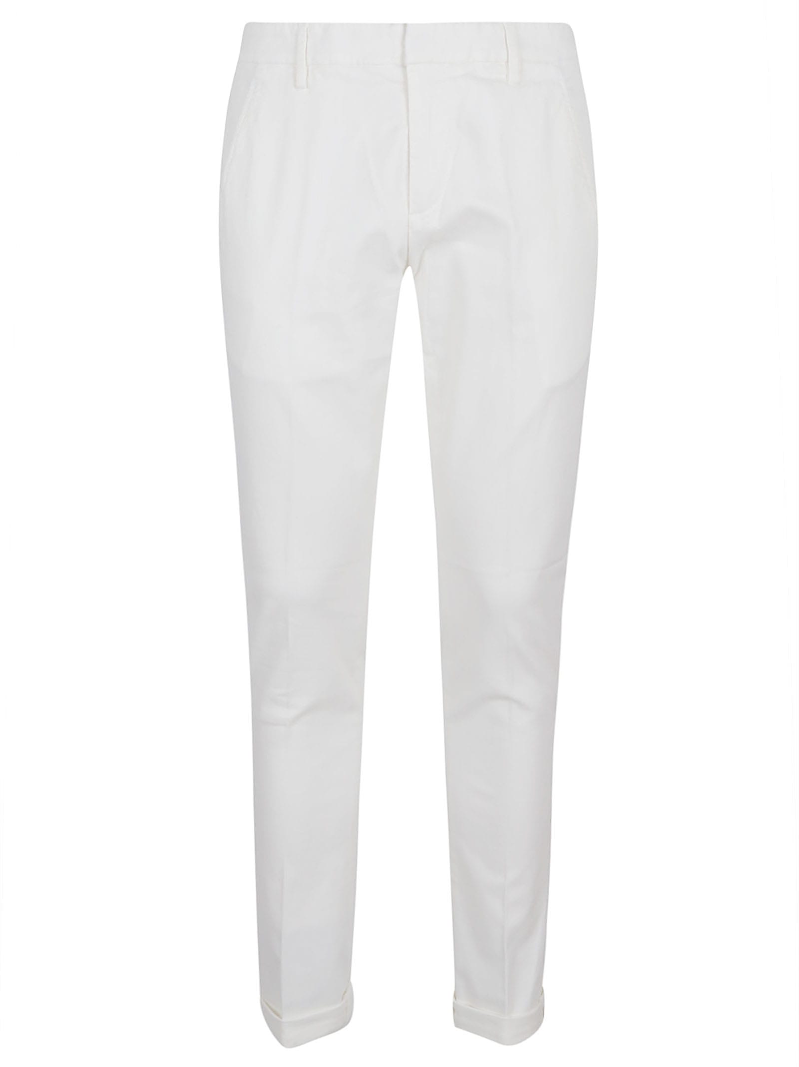 Dondup Gaubert Pants In Alabastro