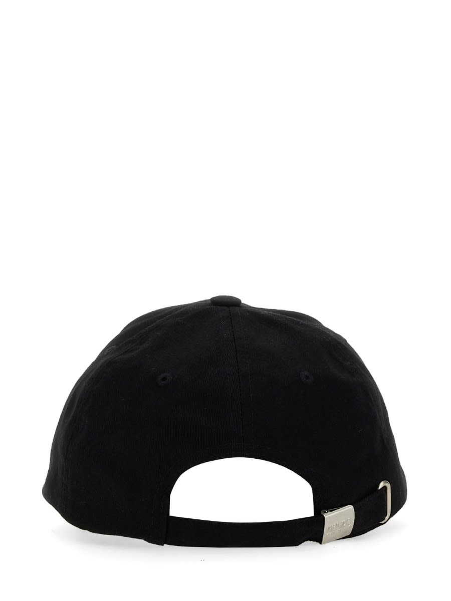 Shop Kenzo Tiger Baseball Hat In Black