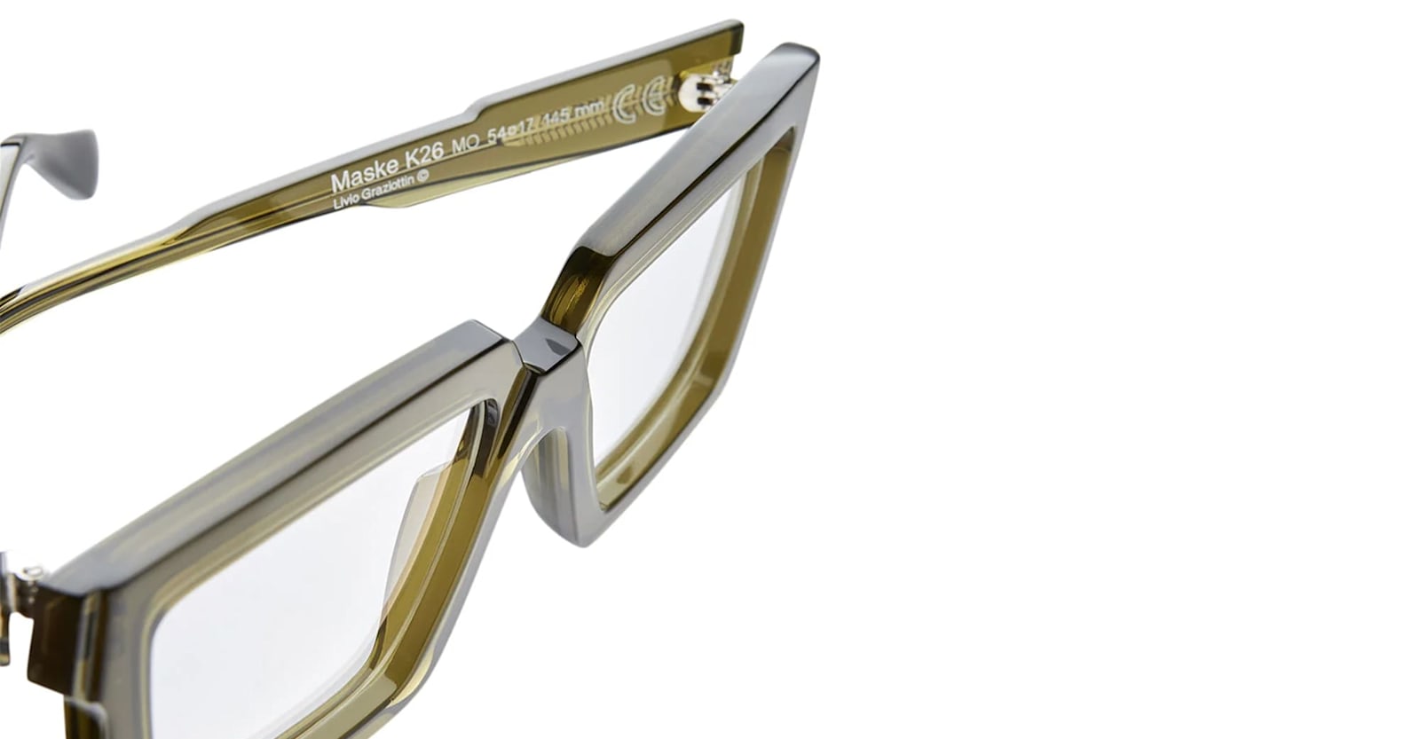 Kuboraum Mask K26 Mo - Warm Olive Rx Glasses In Green