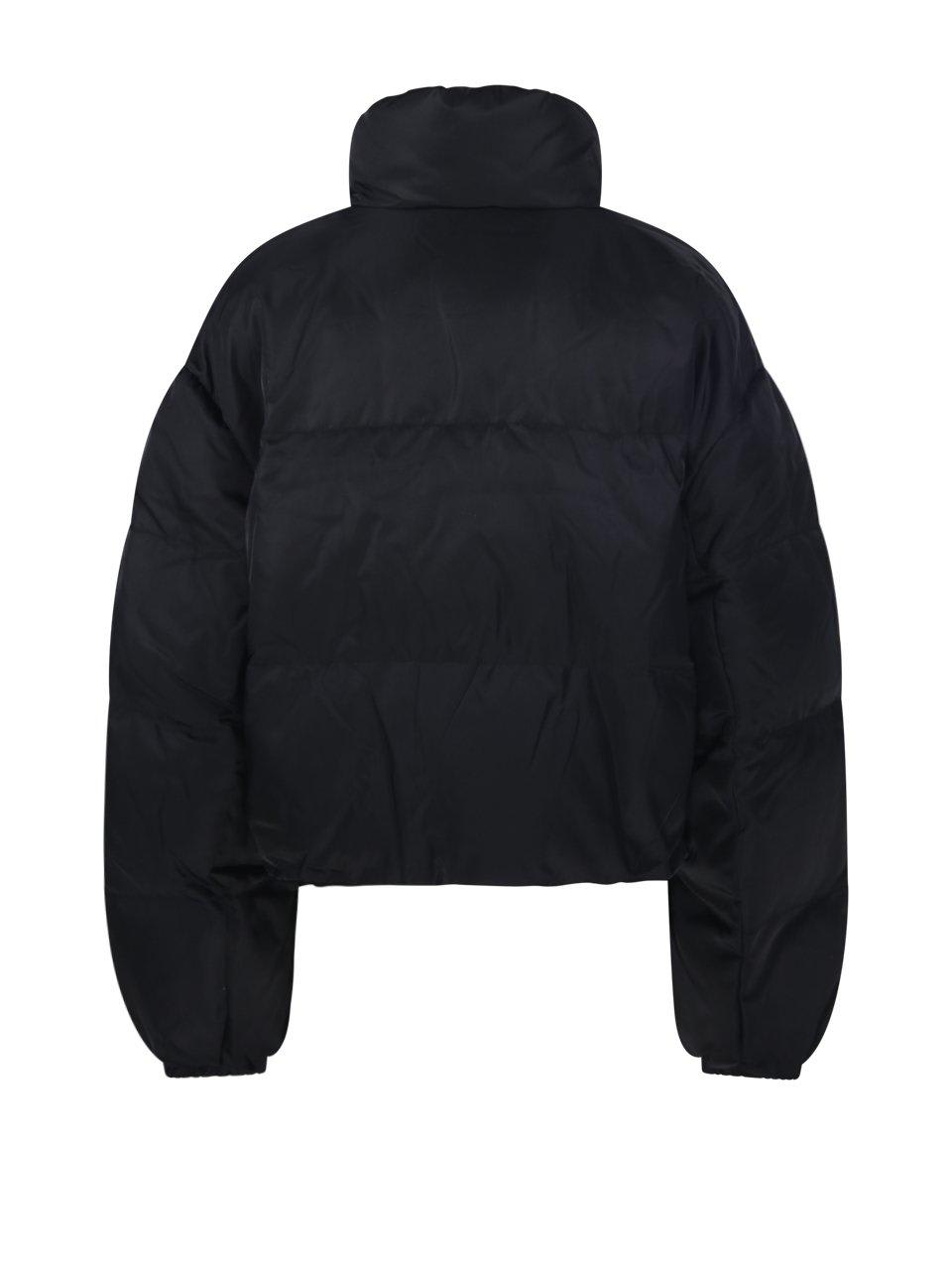 Shop Marant Etoile Logo Rubberised Padded Coat In Black