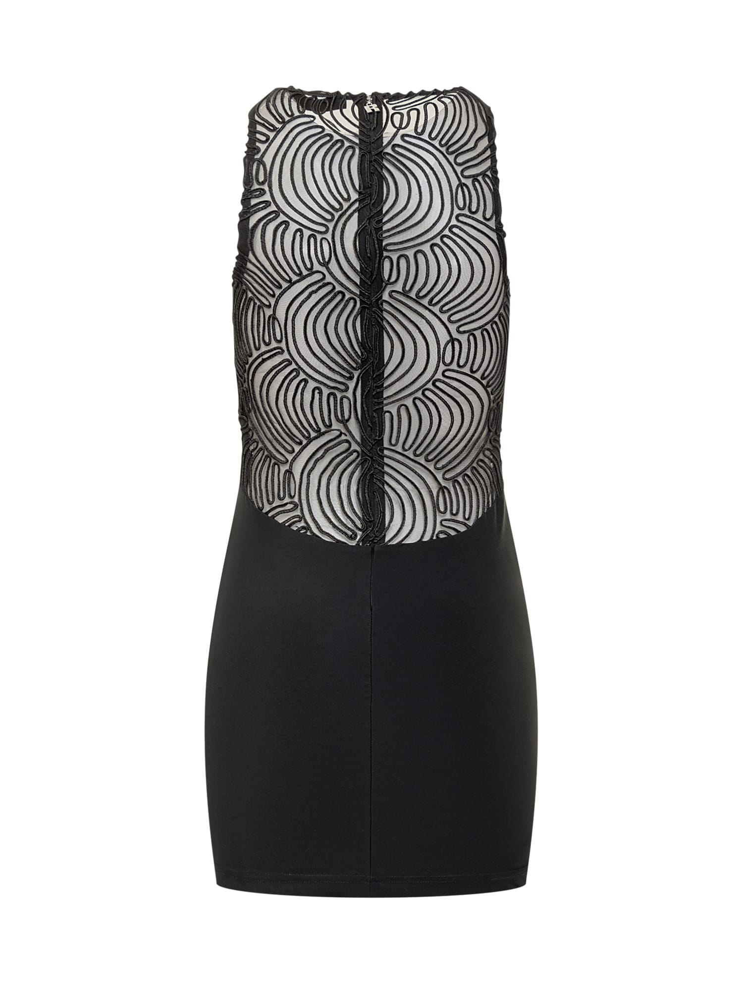 Shop Rotate Birger Christensen Stretchy Dress In Black