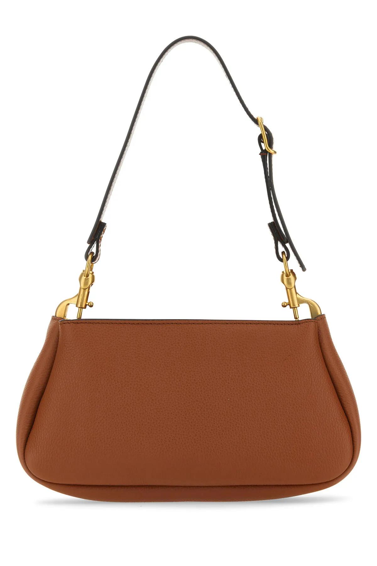 Chloé Small Clutch Marcie In Brown