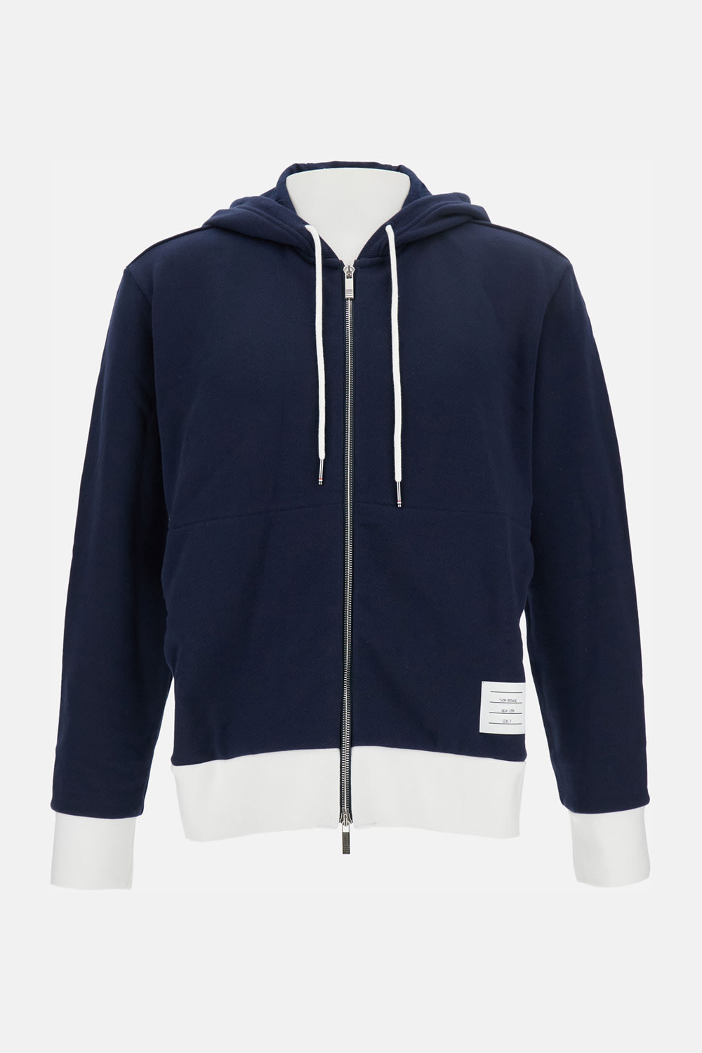 Thom Browne Hoodie In Blue