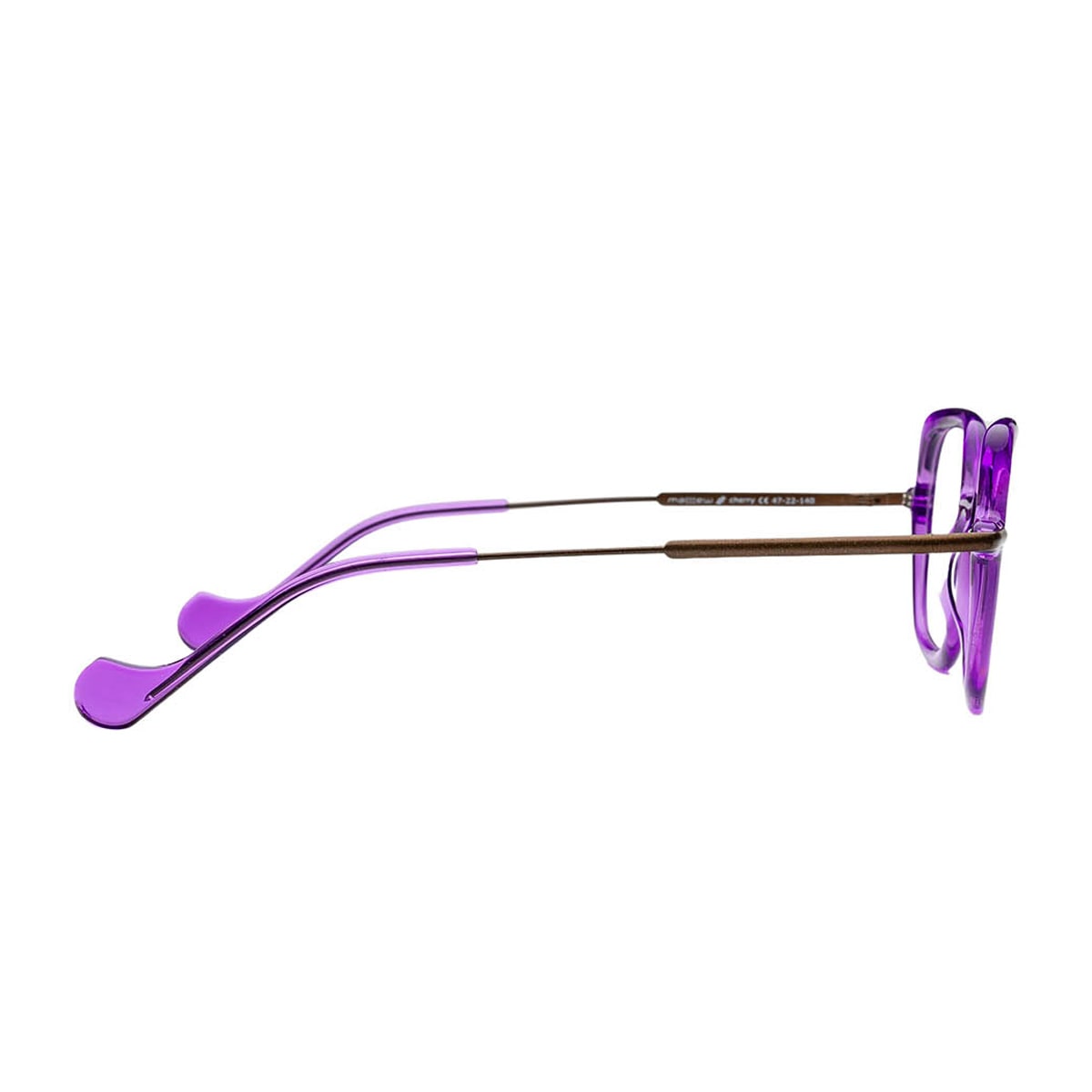 Matttew Cherry 1856 Viola Marrone Glasses In Purple