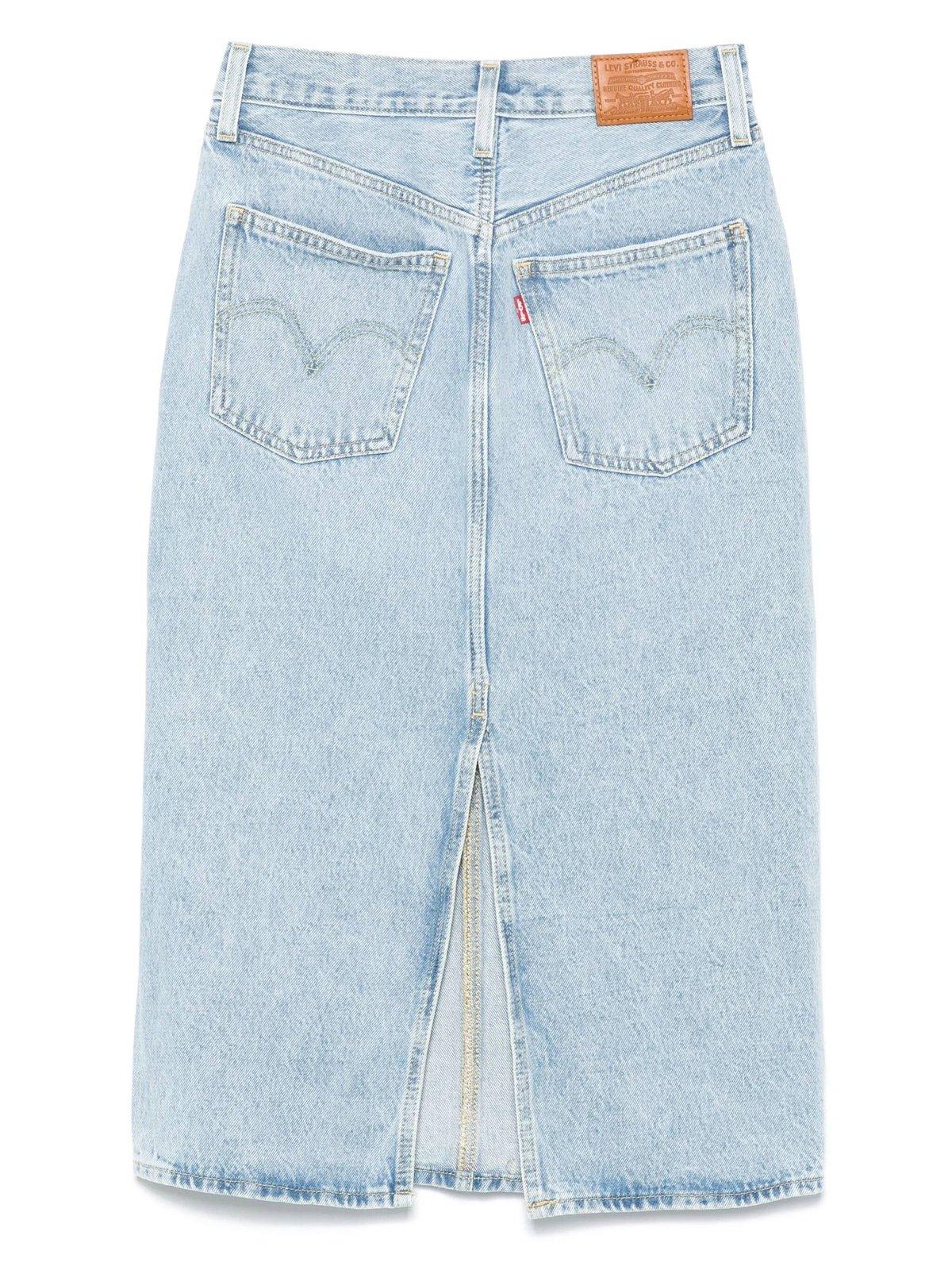 LEVI'S STRAIGHT DENIM SKIRT 
