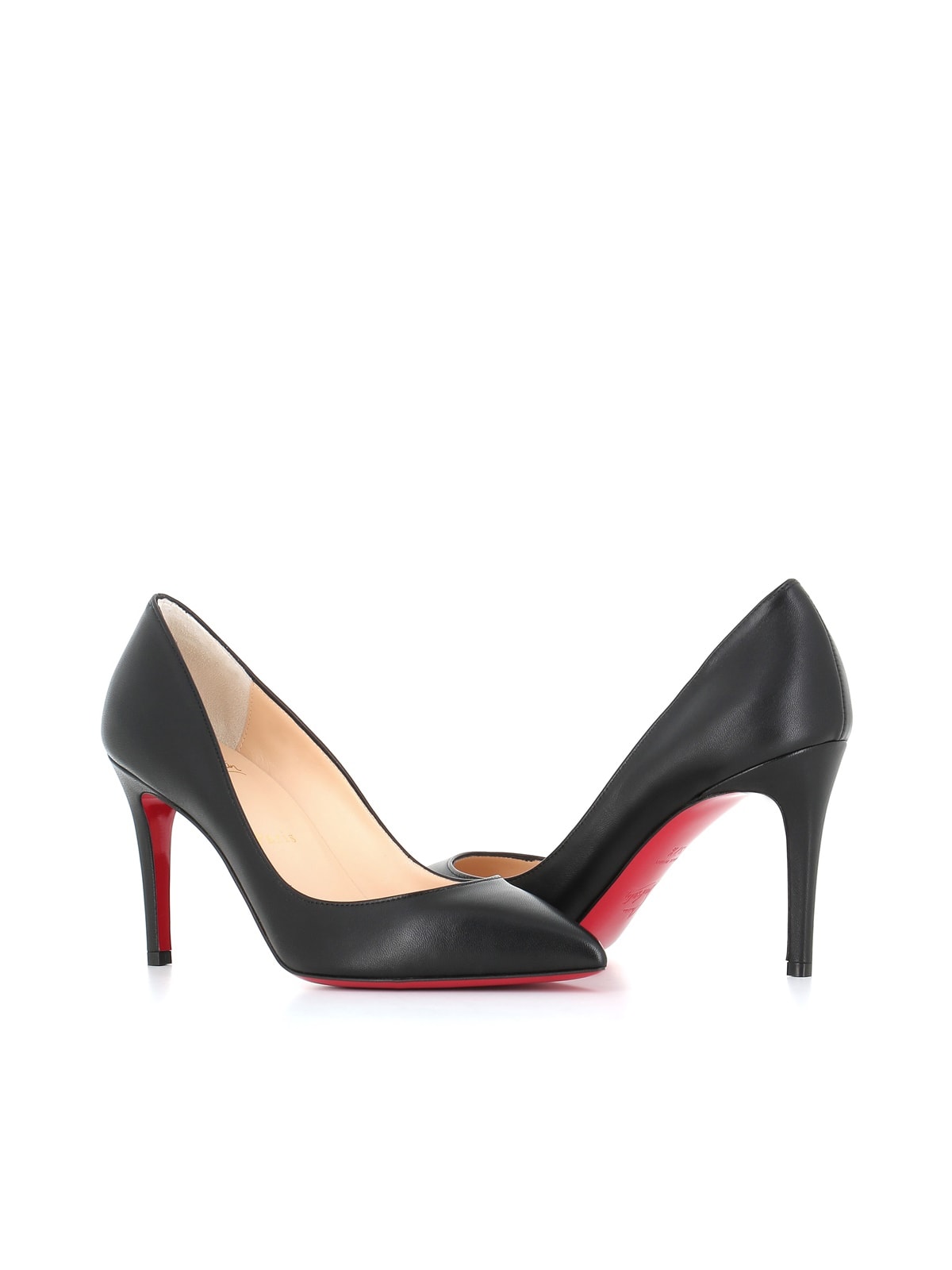 Shop Christian Louboutin Décolleté Pigalle 85 In Black