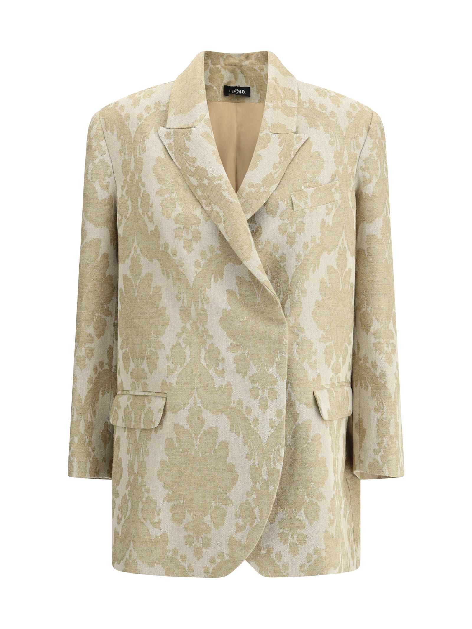 Ella Brocade Print Blazer