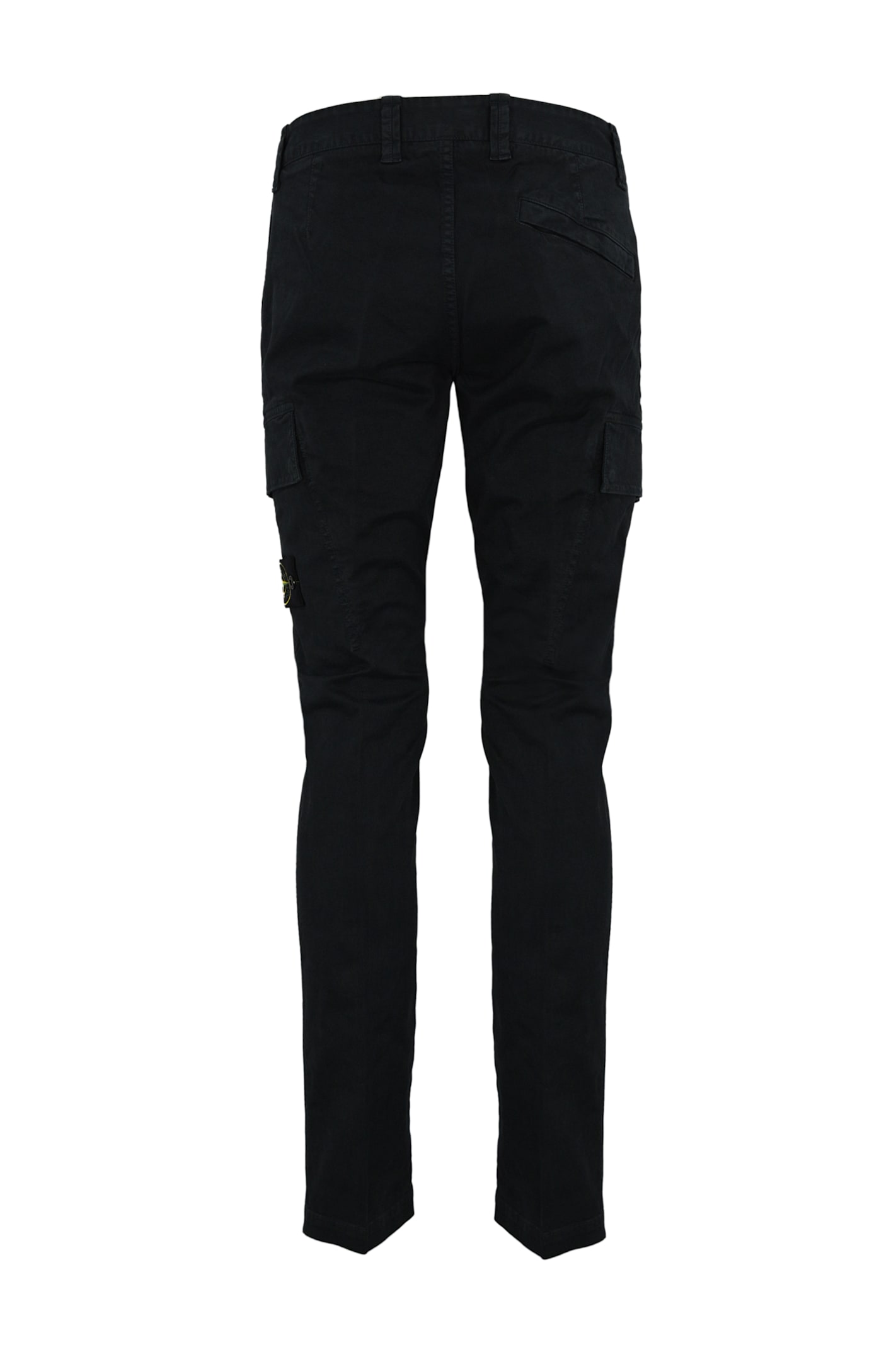 Shop Stone Island 301l1 Cargo Trousers In Twill In Navy Blue