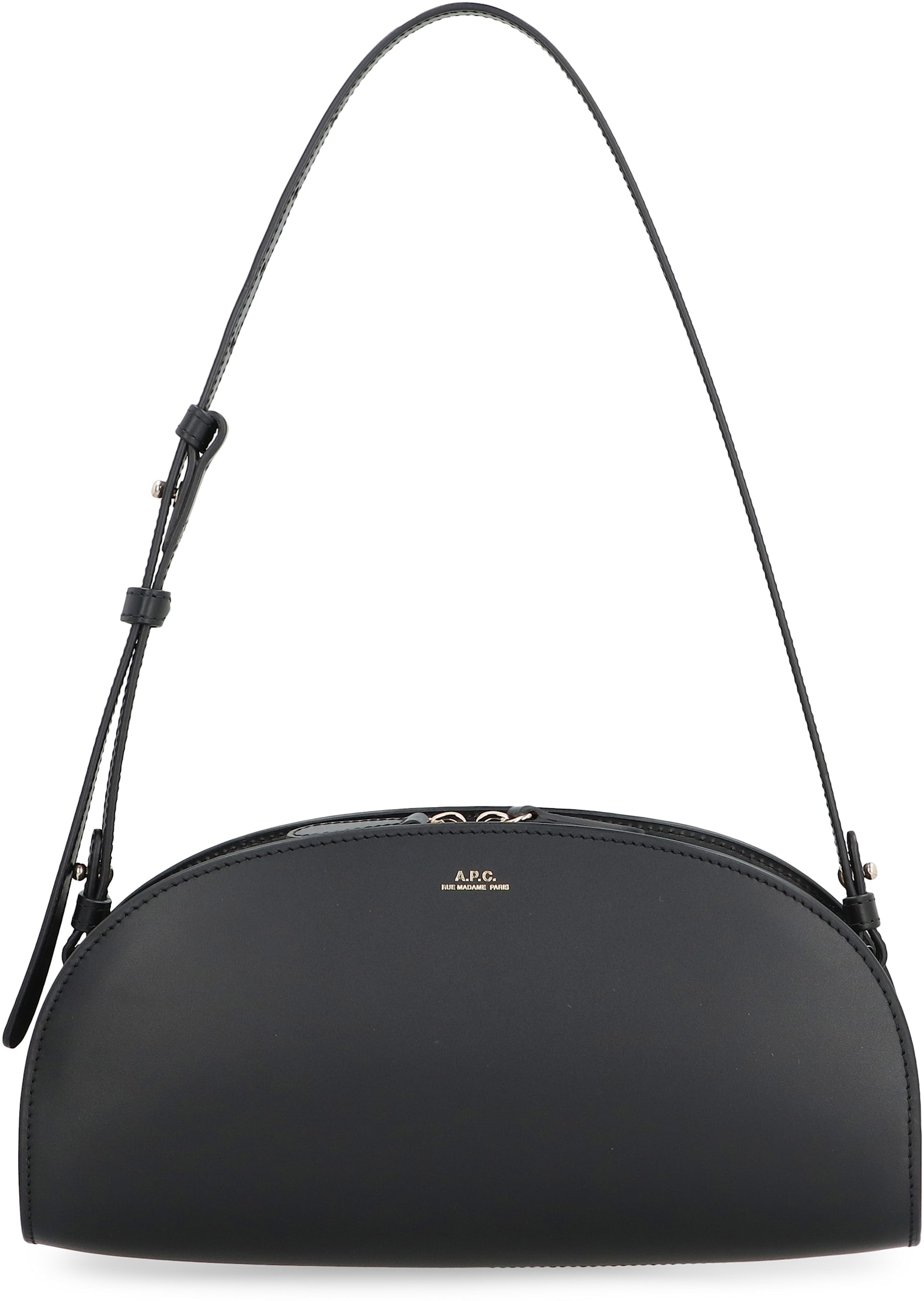 Apc A.p.c. 'demi-lune' Shoulder Bag In Black