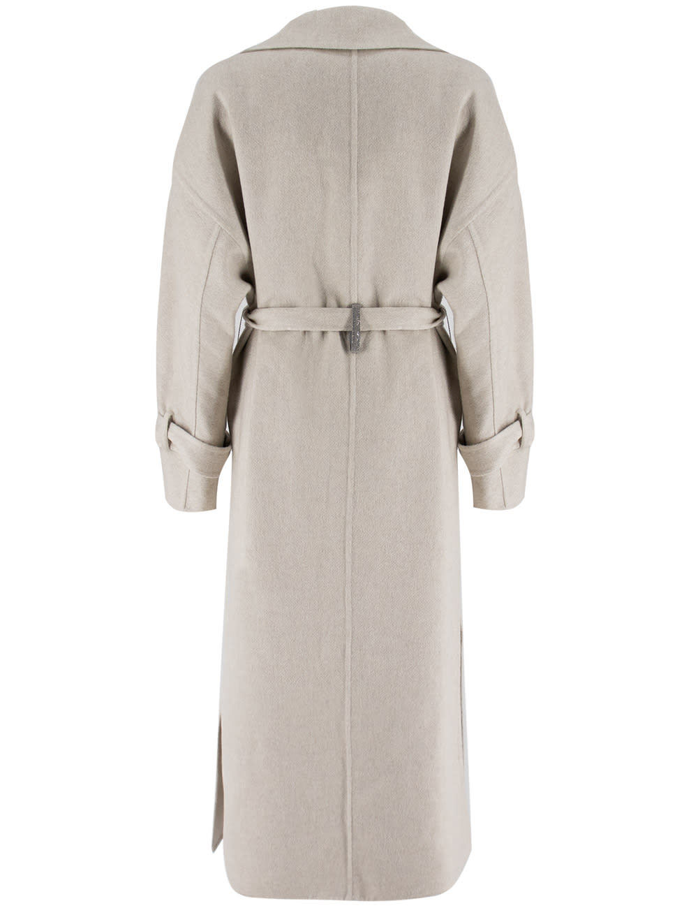 Shop Brunello Cucinelli Coat In Marmo