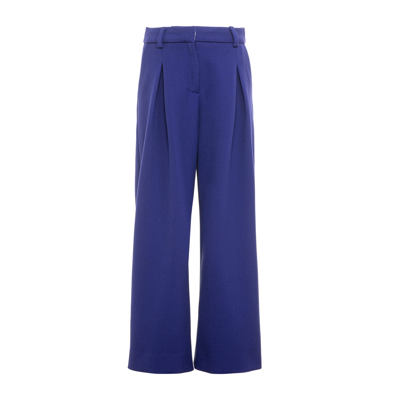 Emilio Pucci Kids Blue Palazzo Trousers With Pence