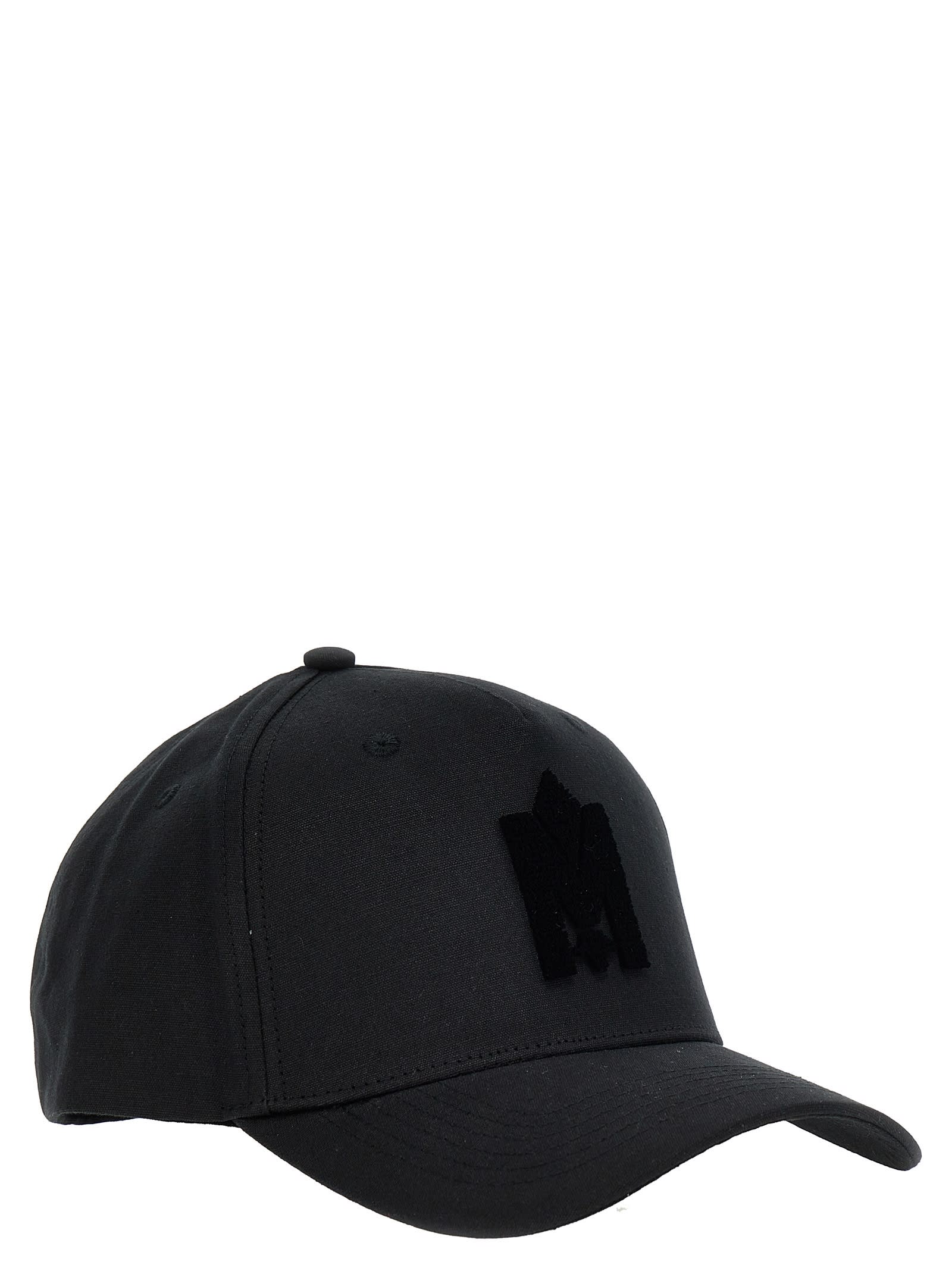 Shop Mackage Logo Cap In Black