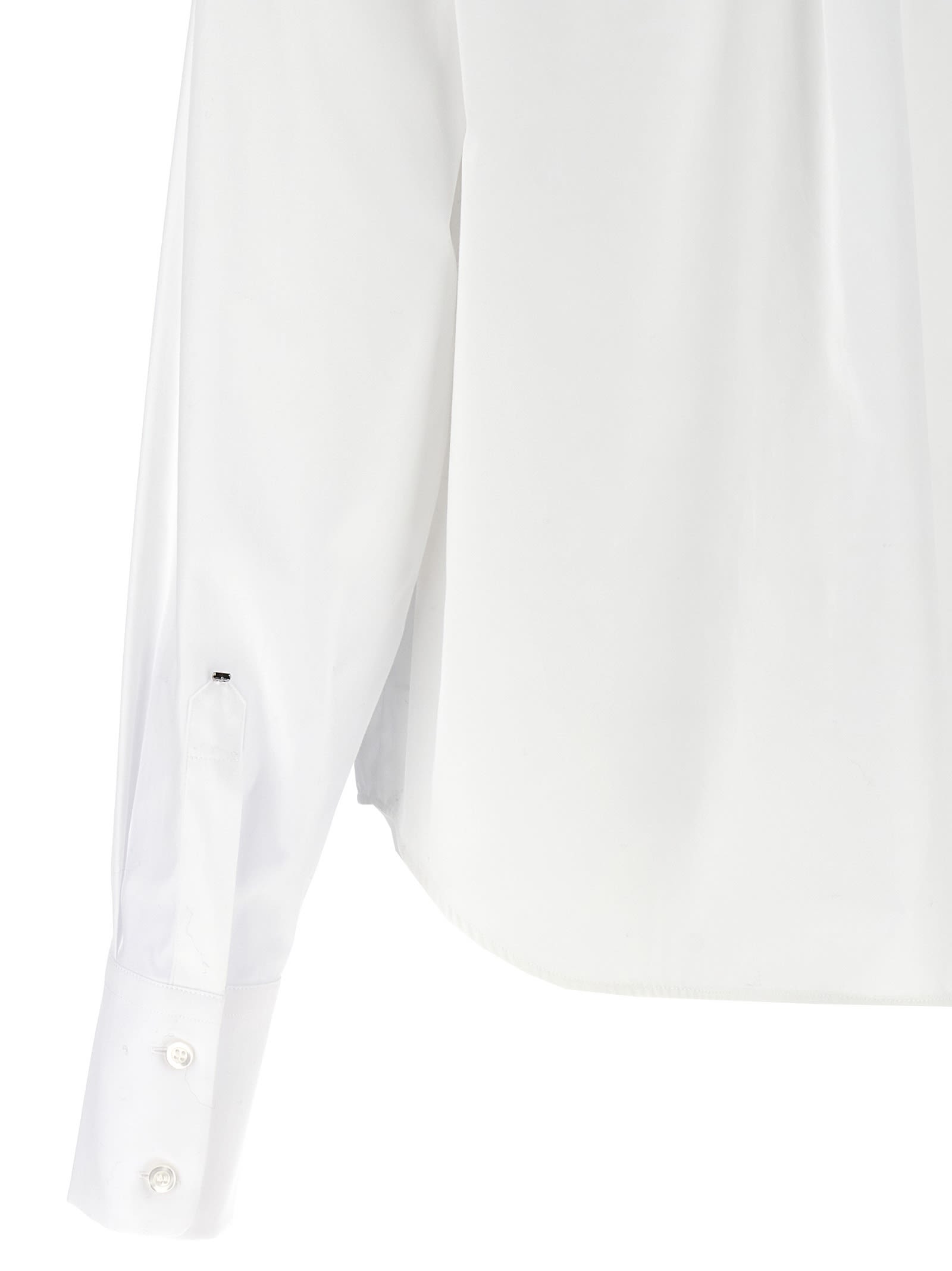 Shop Sportmax Gesso Shirt In Optical White