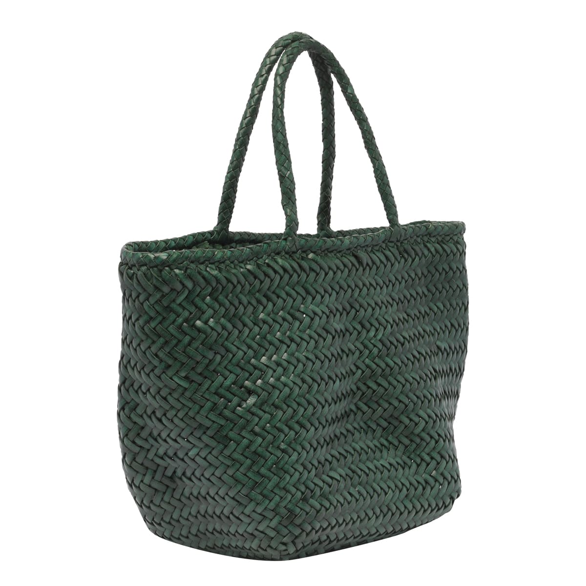 Dragon Diffusion Small Grace Bucket Bag In Green