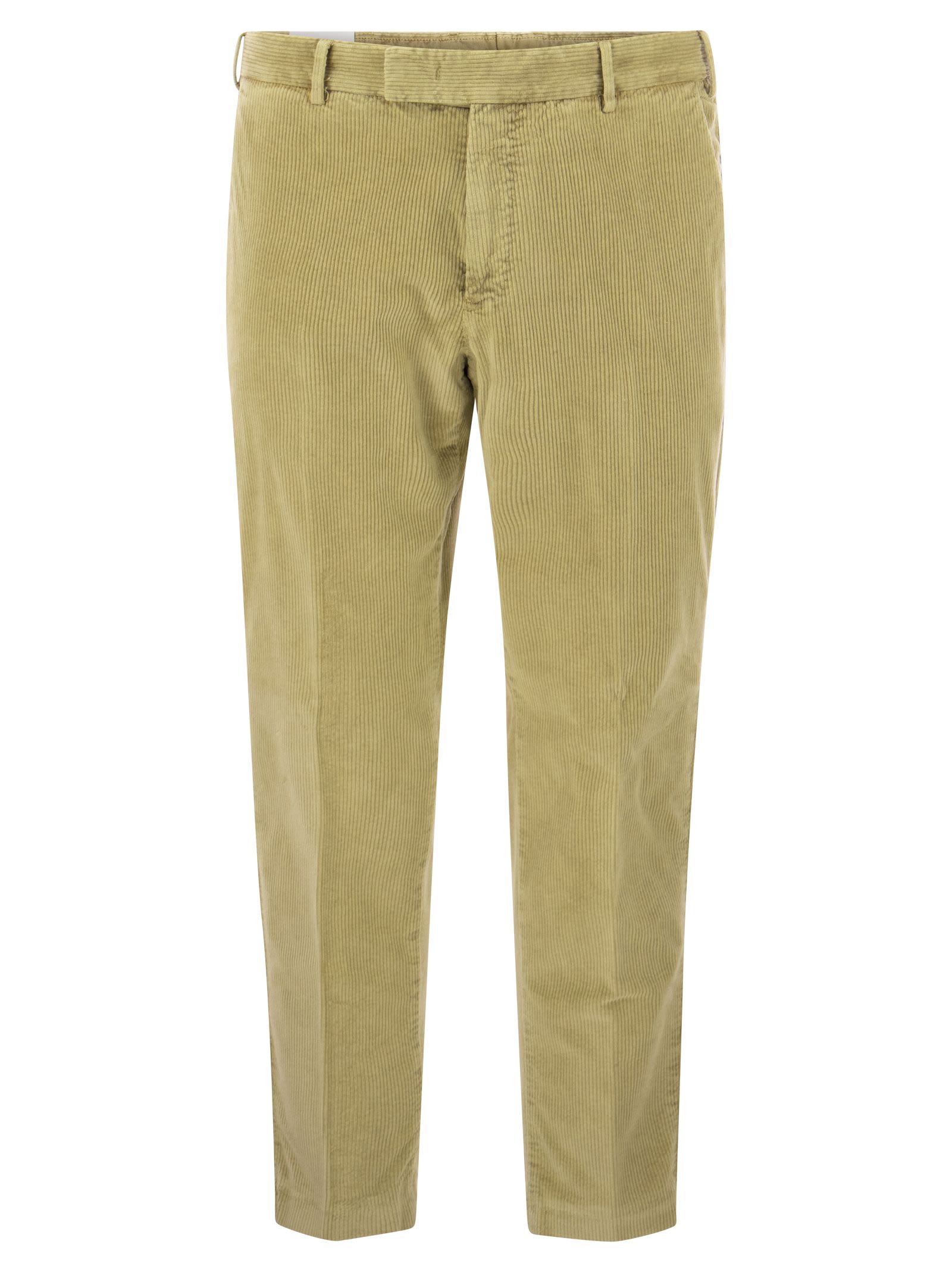 Shop Pt01 Rebel - Corduroy Trousers In Green