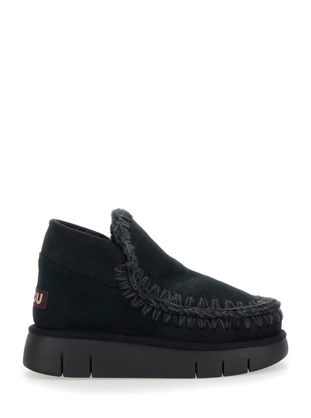 Shop Mou Eskimo Sneaker Bounce In Black