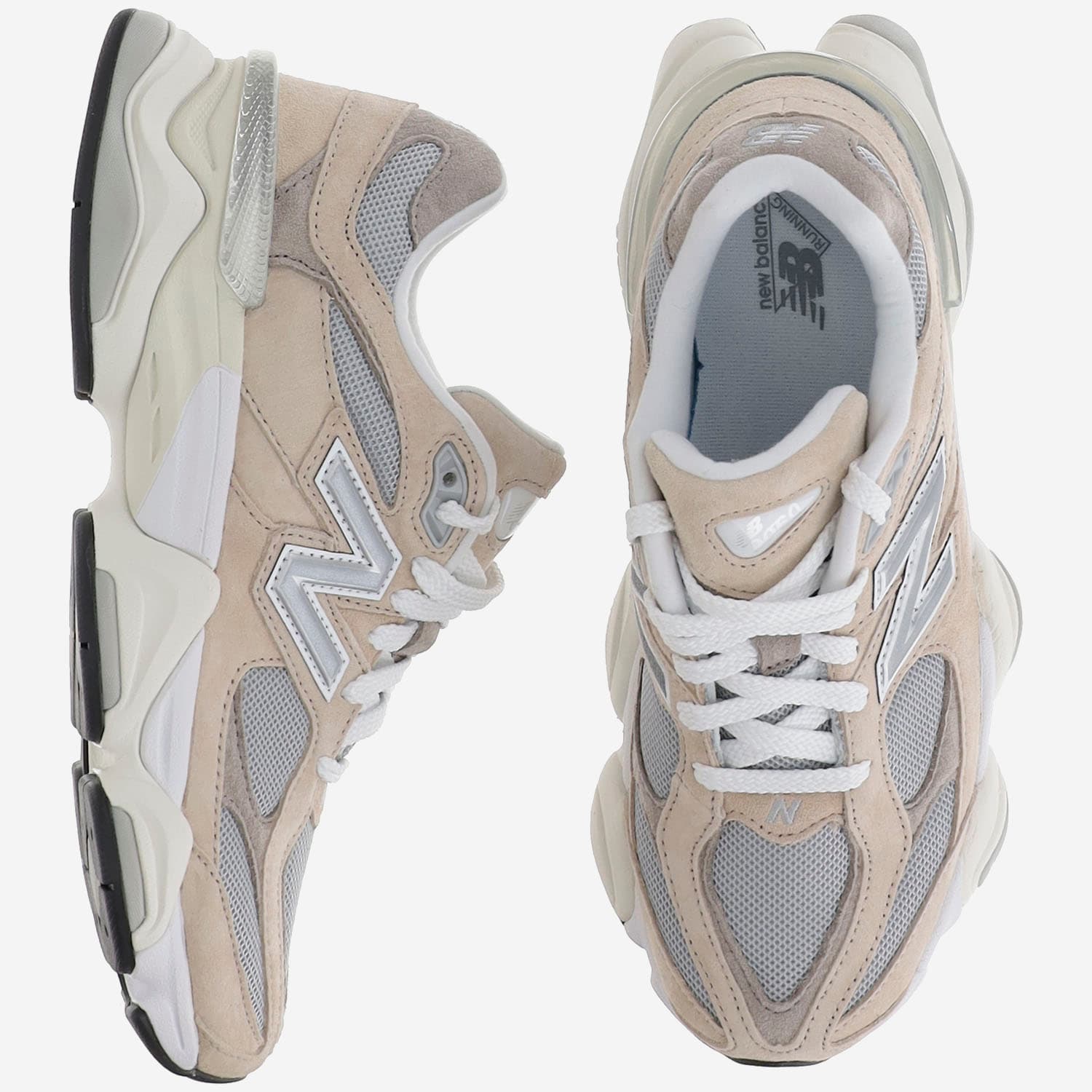 New Balance 9060 Sneakers In Incense With Raincloud And Arid Stone In Beige