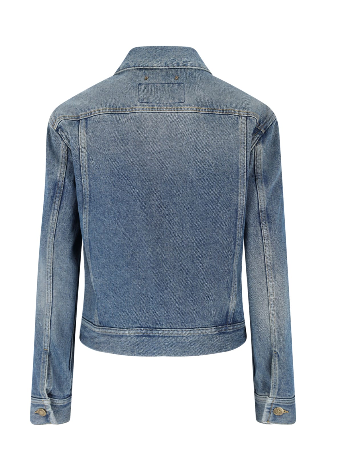 Golden Goose Denim Jacket In Blue