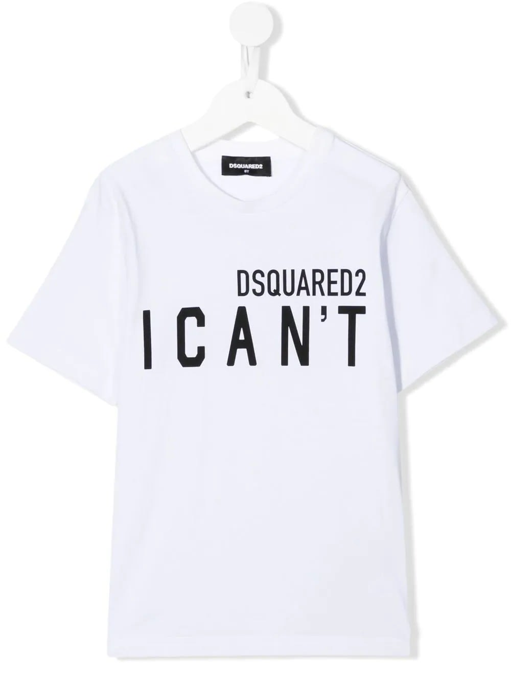Kids White Dsquared2 Icant T-shirt