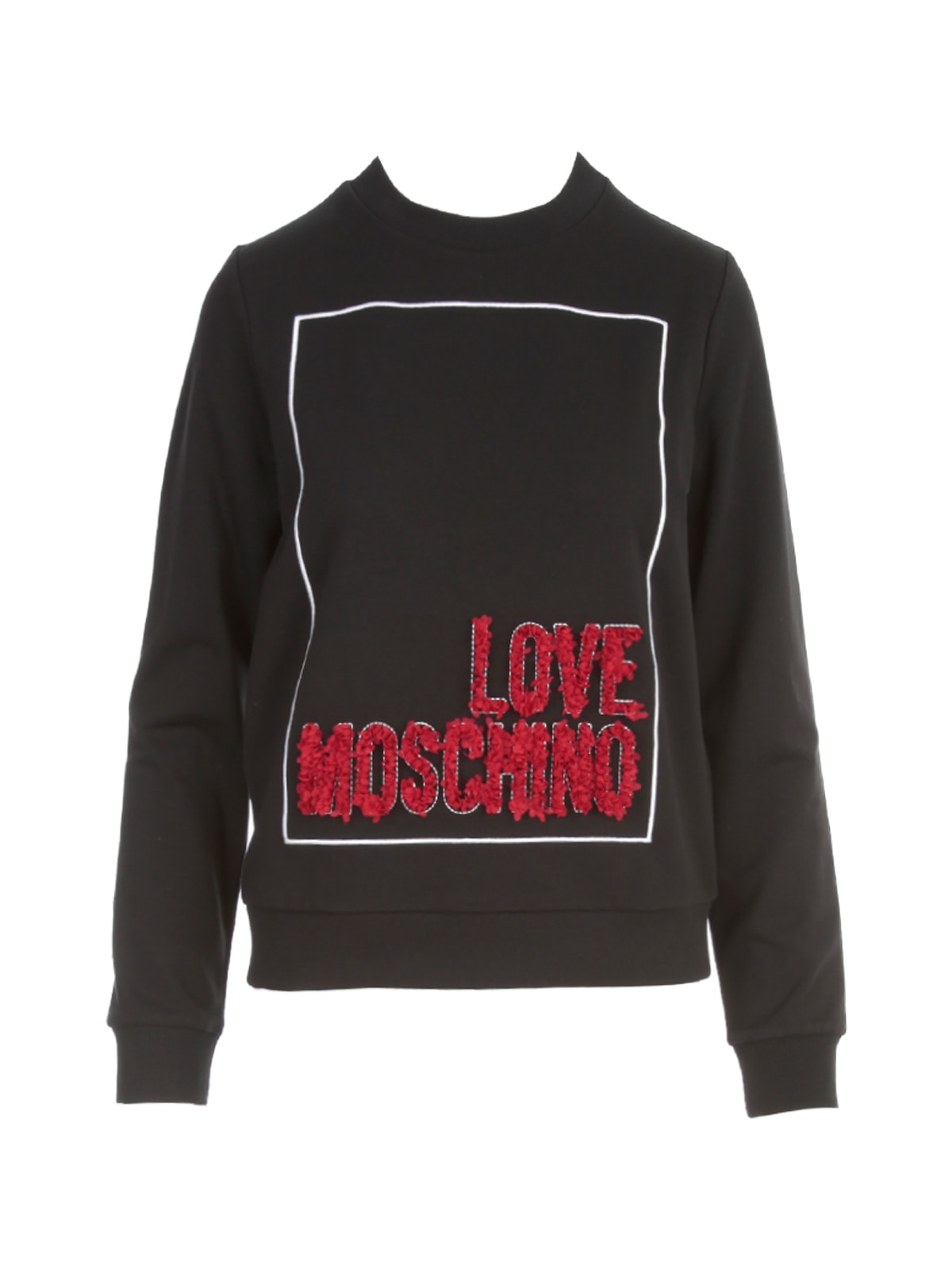 Love Moschino Round Neck L/s Sweatshirt W/written