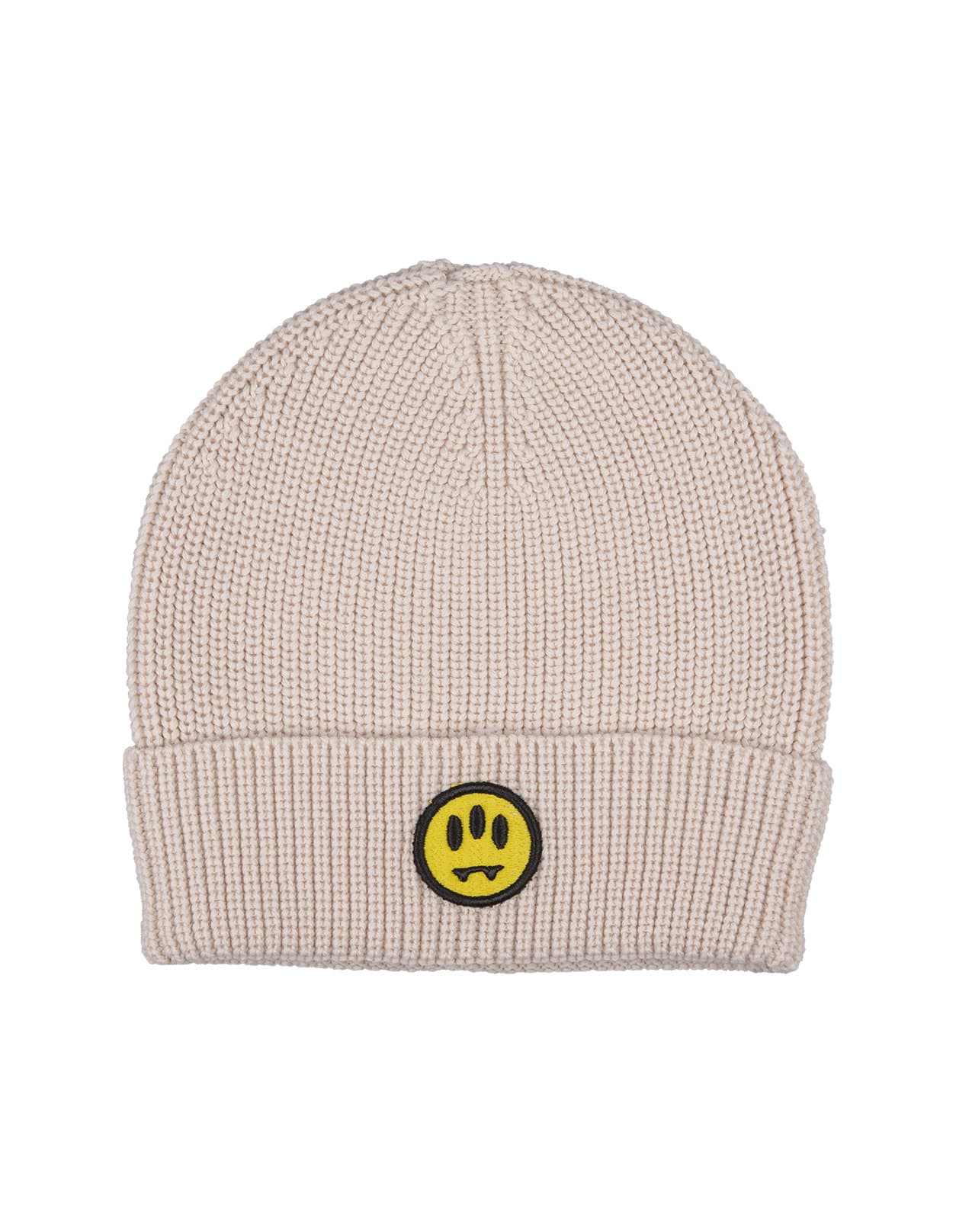 Dove Ribbed Knitted Beanie