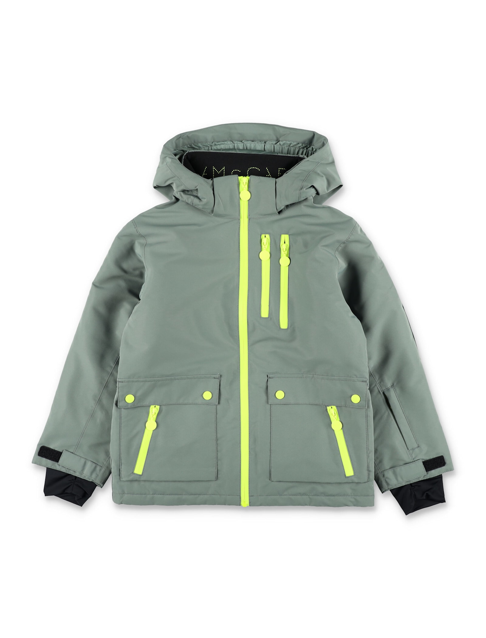 Stella Mccartney Kids Ski Jacket Green In Green