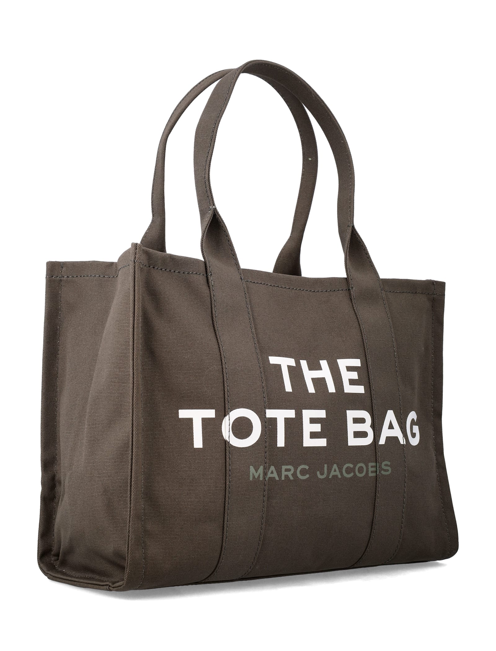 Marc Jacobs Spacious Canvas Tote Bag Design In Green