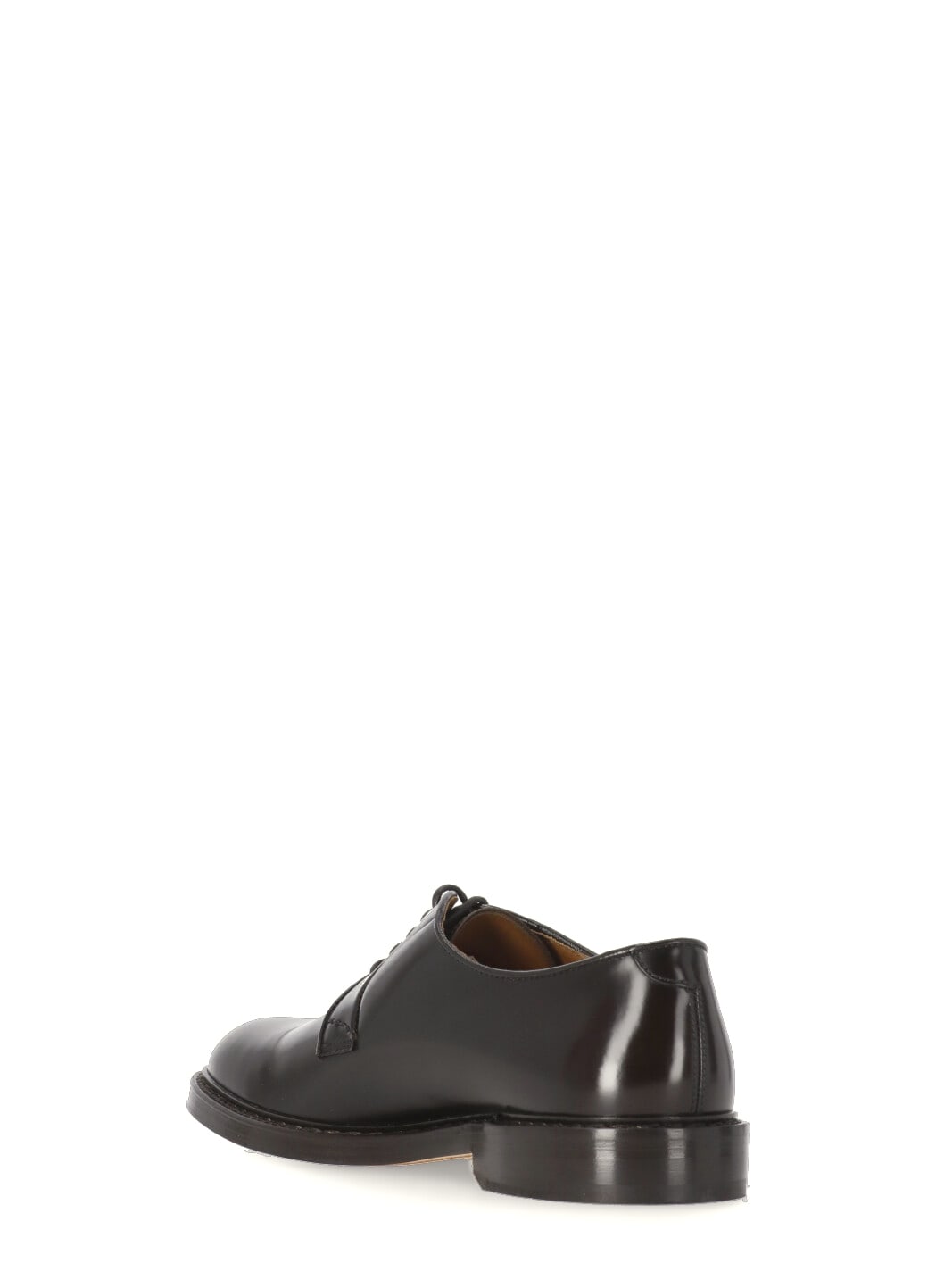 Shop Doucal's Horse Lace-up Shoes In Black