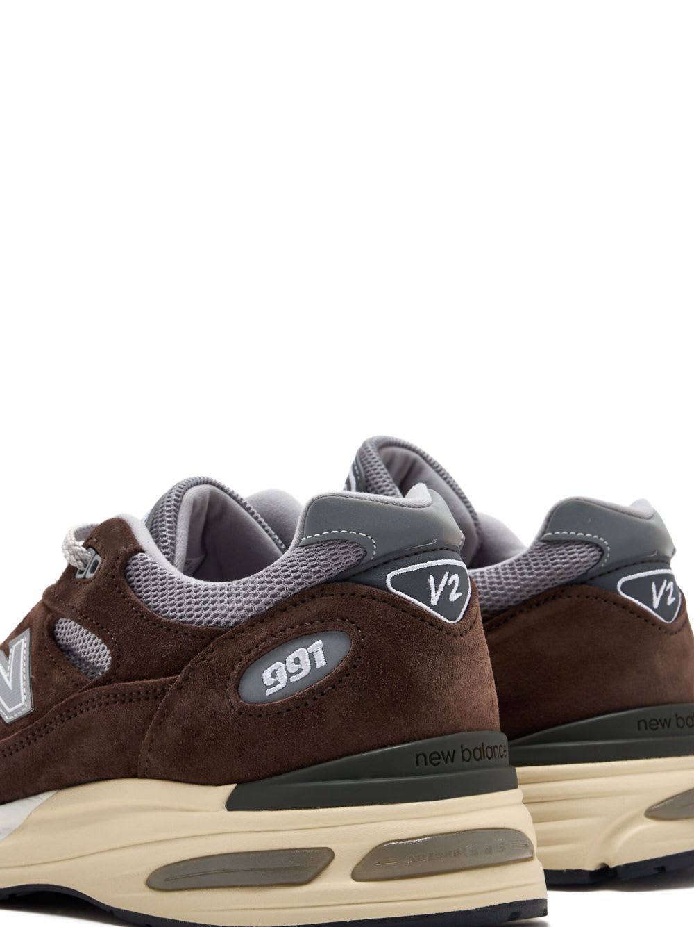New Balance Sneakers Made In The Uk 991v2 In Brown