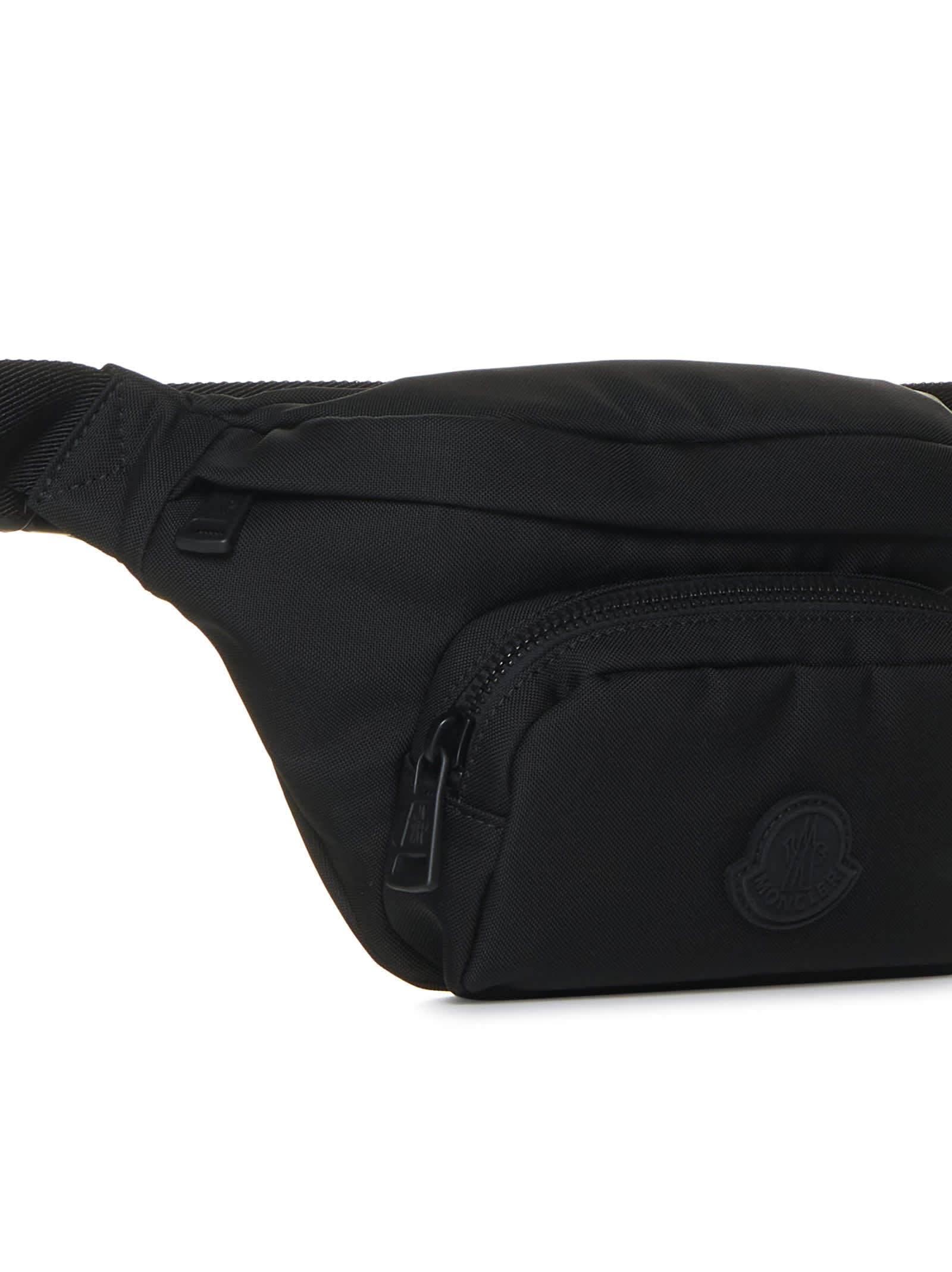Shop Moncler Shoulder Bag In Black