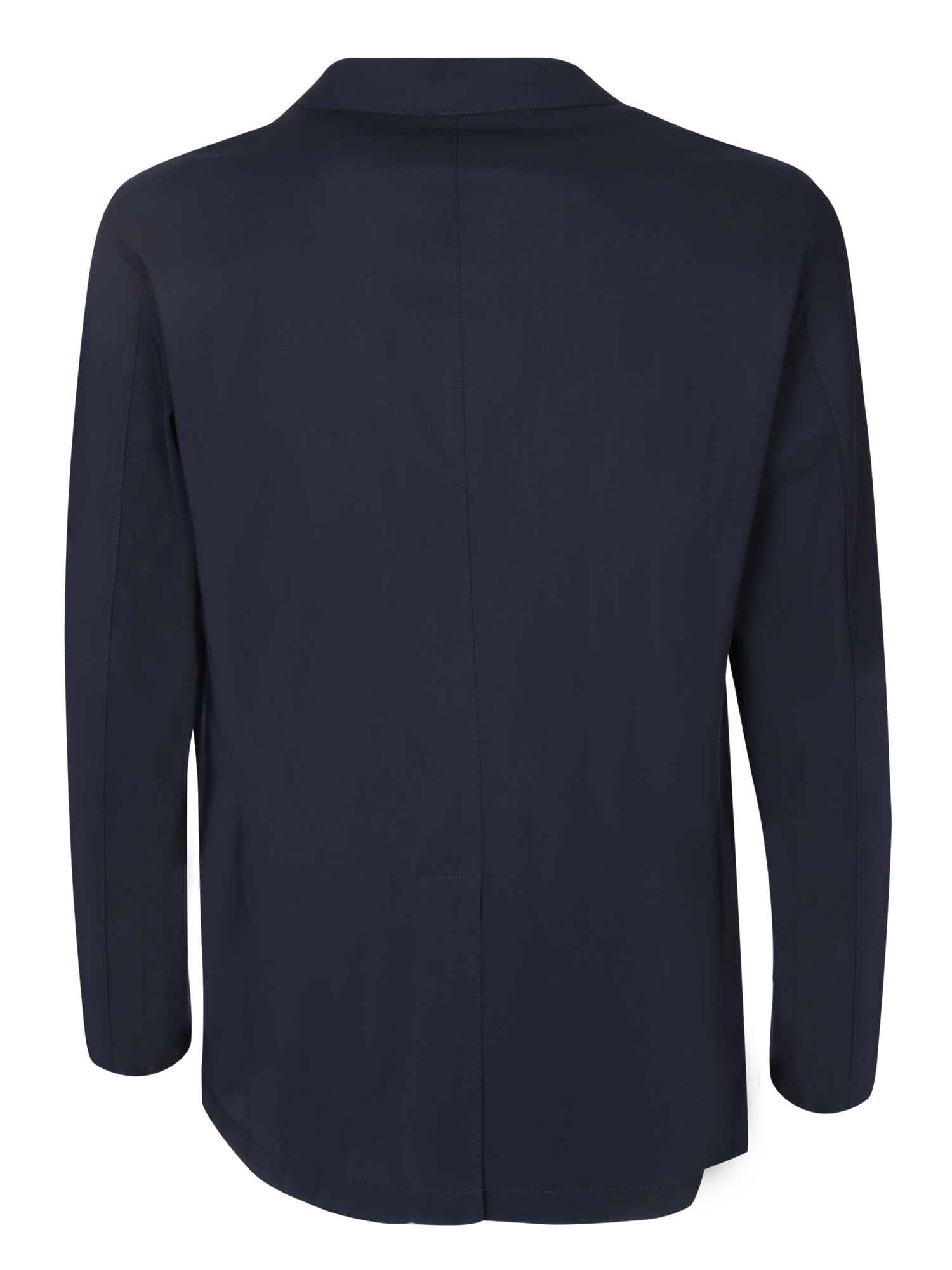 Shop Herno Light Scuba Blue Jacket