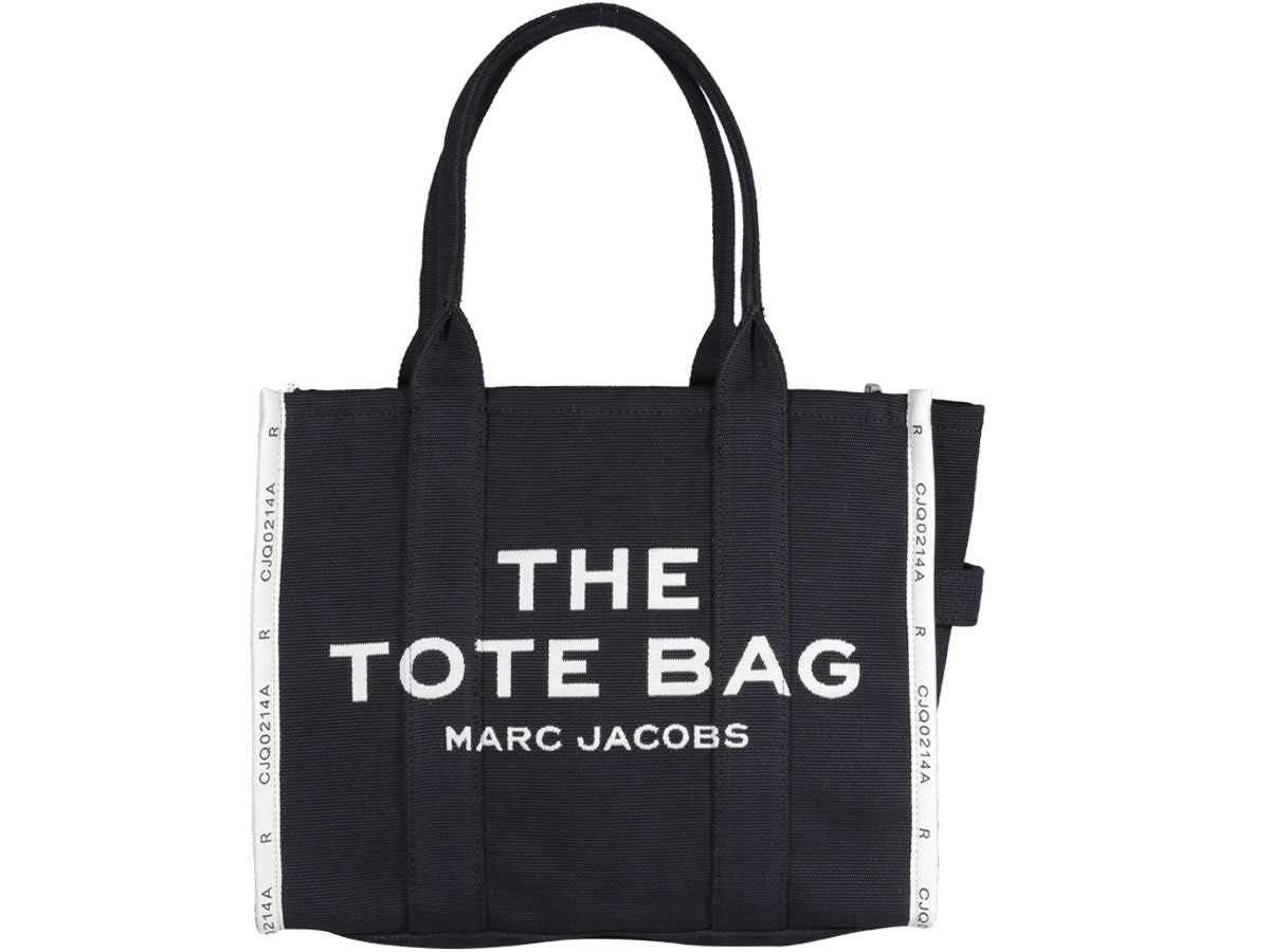 Shop Marc Jacobs The Large Tote Bag In Black