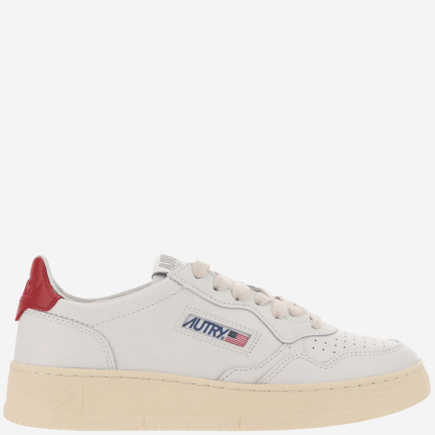 AUTRY LOW MEDALIST LEATHER SNEAKERS