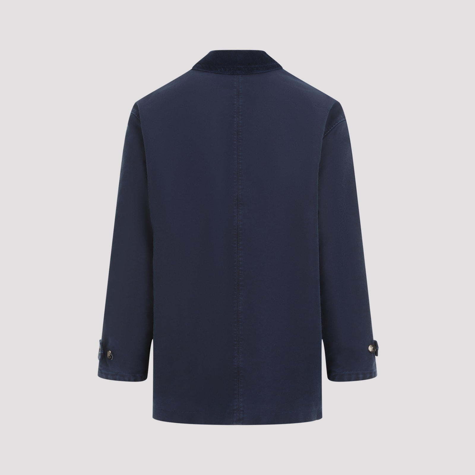 Shop Marni Coat In Light Navy