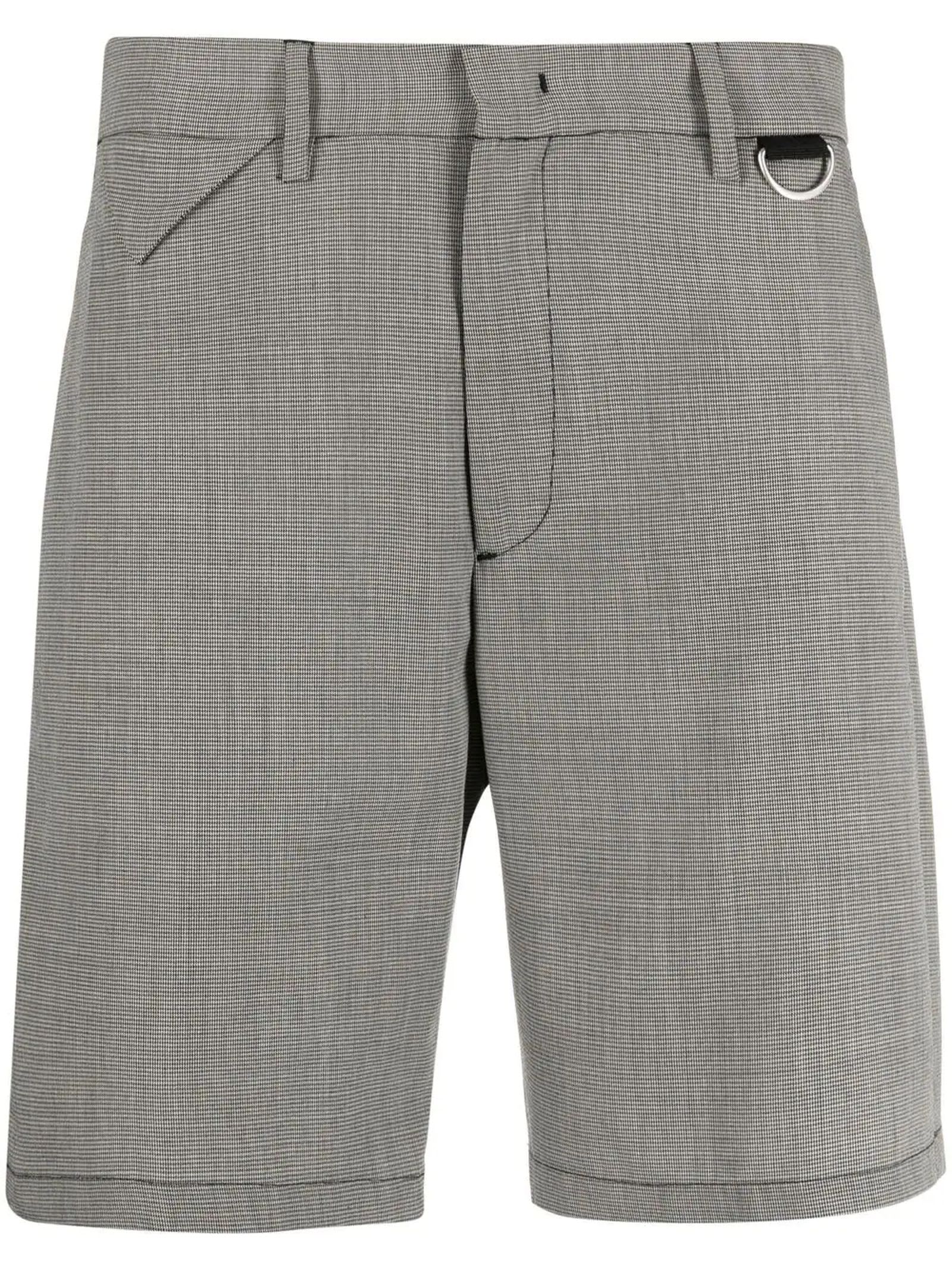 Low Brand Grey Virgin Wool-blend Tailored Shorts