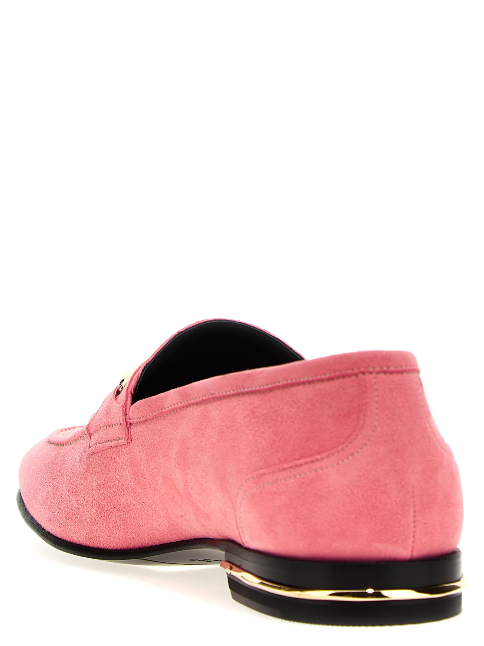 Shop Bally Genos Loafers In Pink