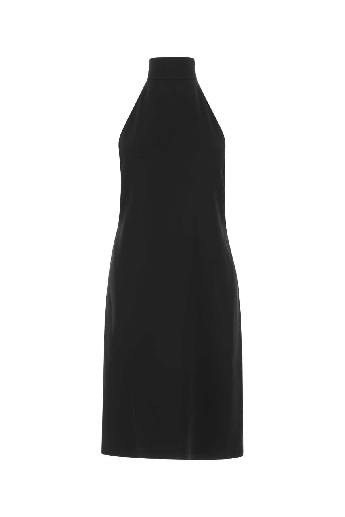 Shop Burberry Black Crepe Top In A1189