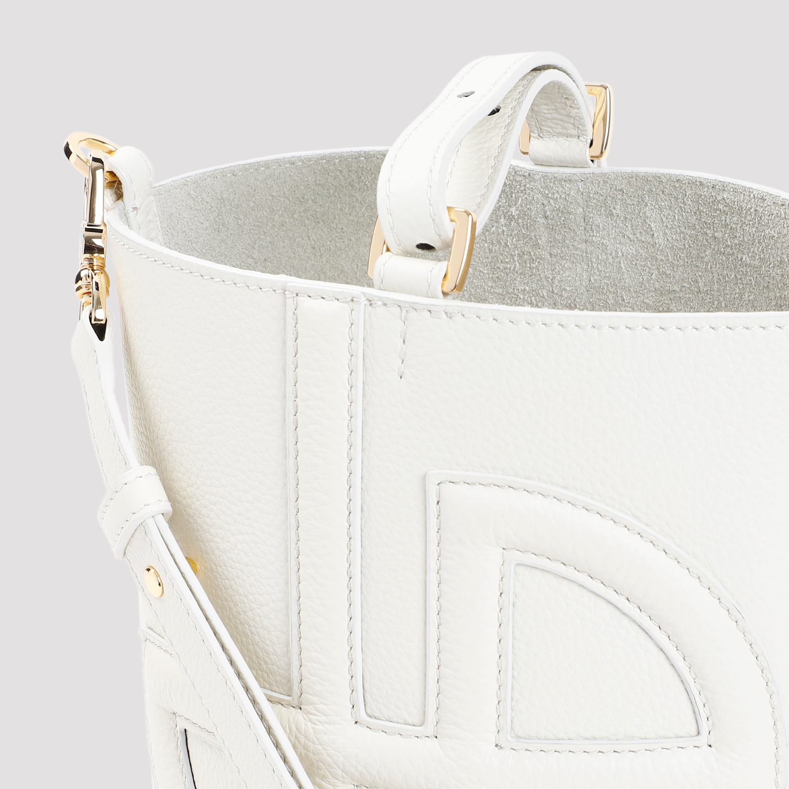 Shop Patou Jp Bucket Bag In B Angora