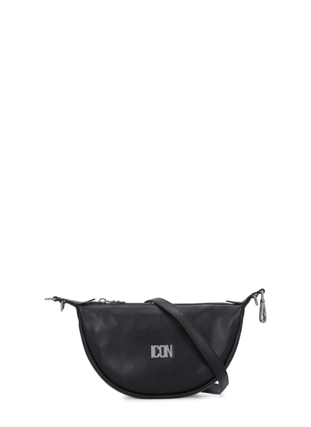 Dsquared2 Icon Clubbing Mini Hobo Bag In Black