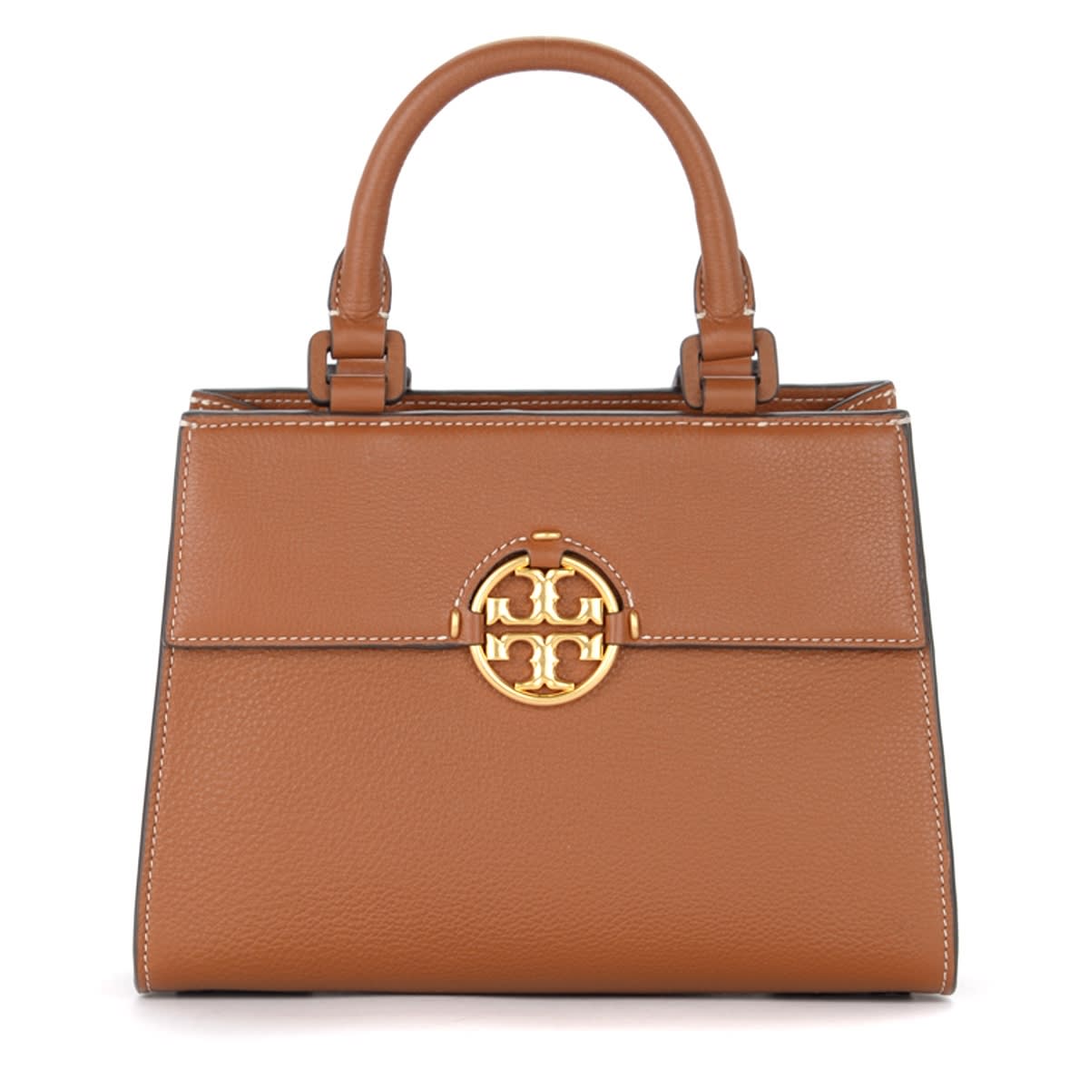 Tory Burch Satchel Bag In Leather Color Leather