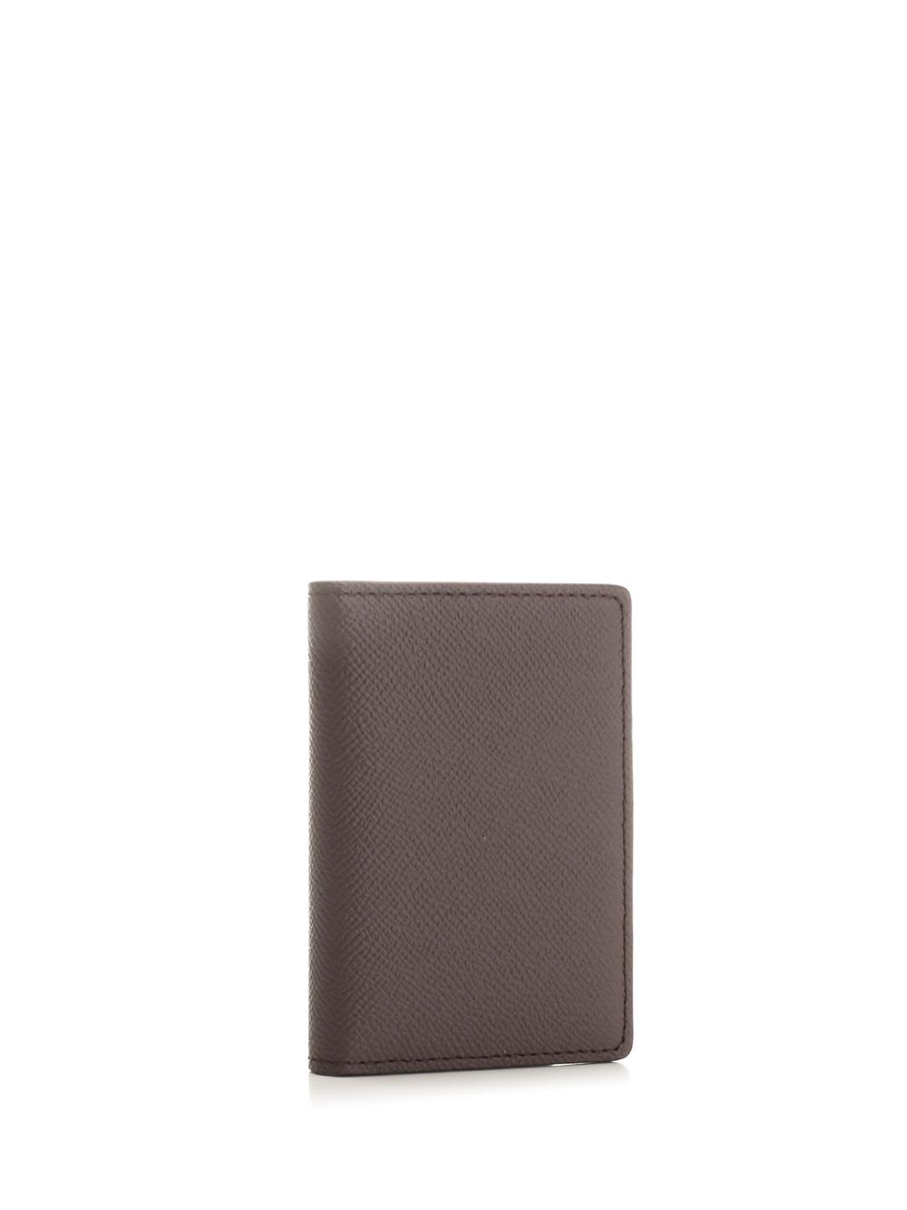 Shop Maison Margiela Four Stitches Card Holder In Grey