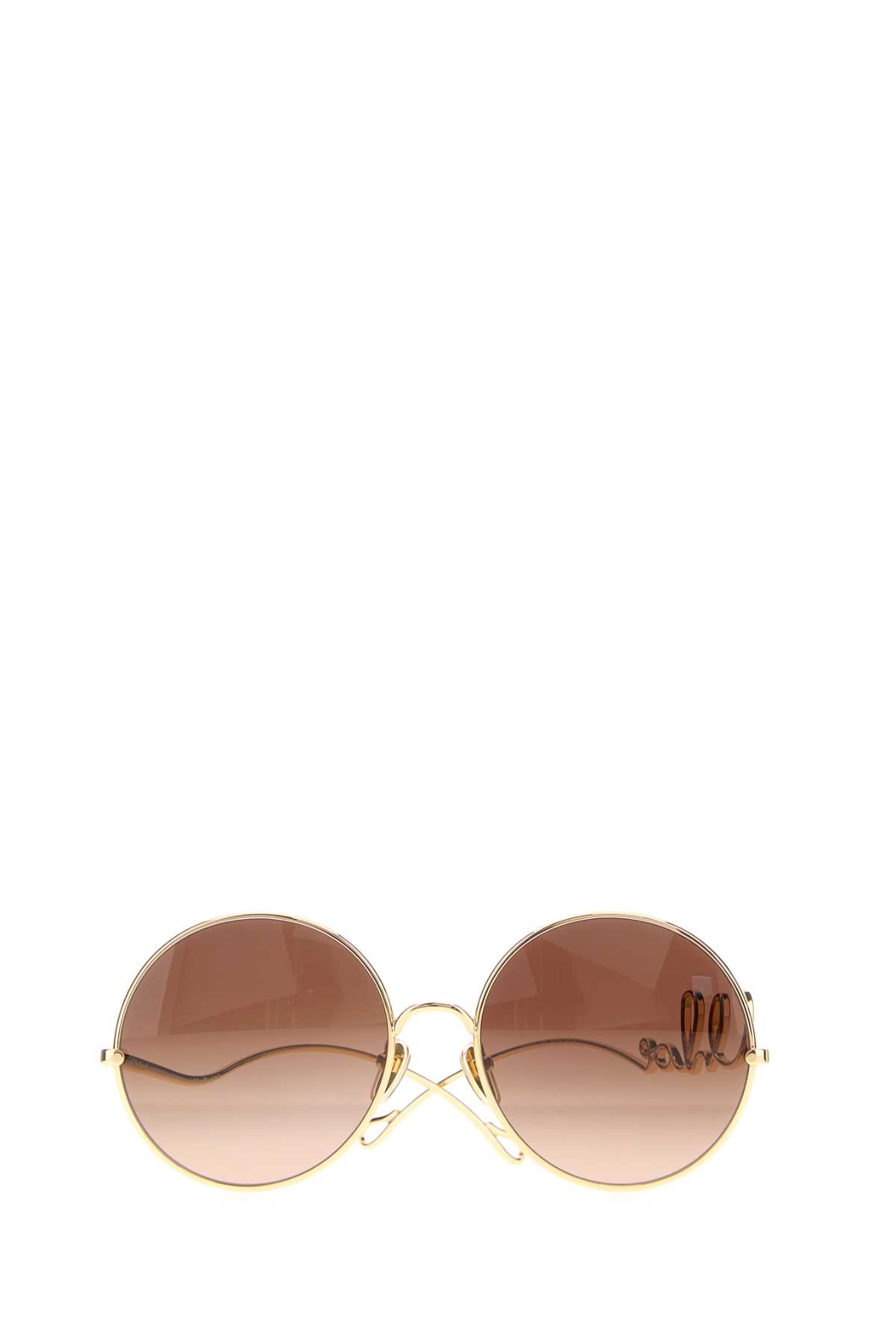 Chloé Women Tondi Occhiali In Gold