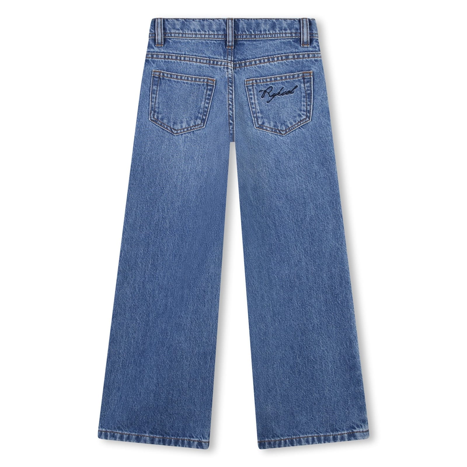 Shop Sonia Rykiel Jeans Con Applicaizoni In Blue