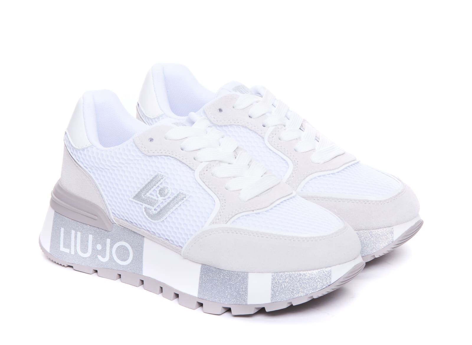 Shop Liu •jo Amazing Sneakers In White