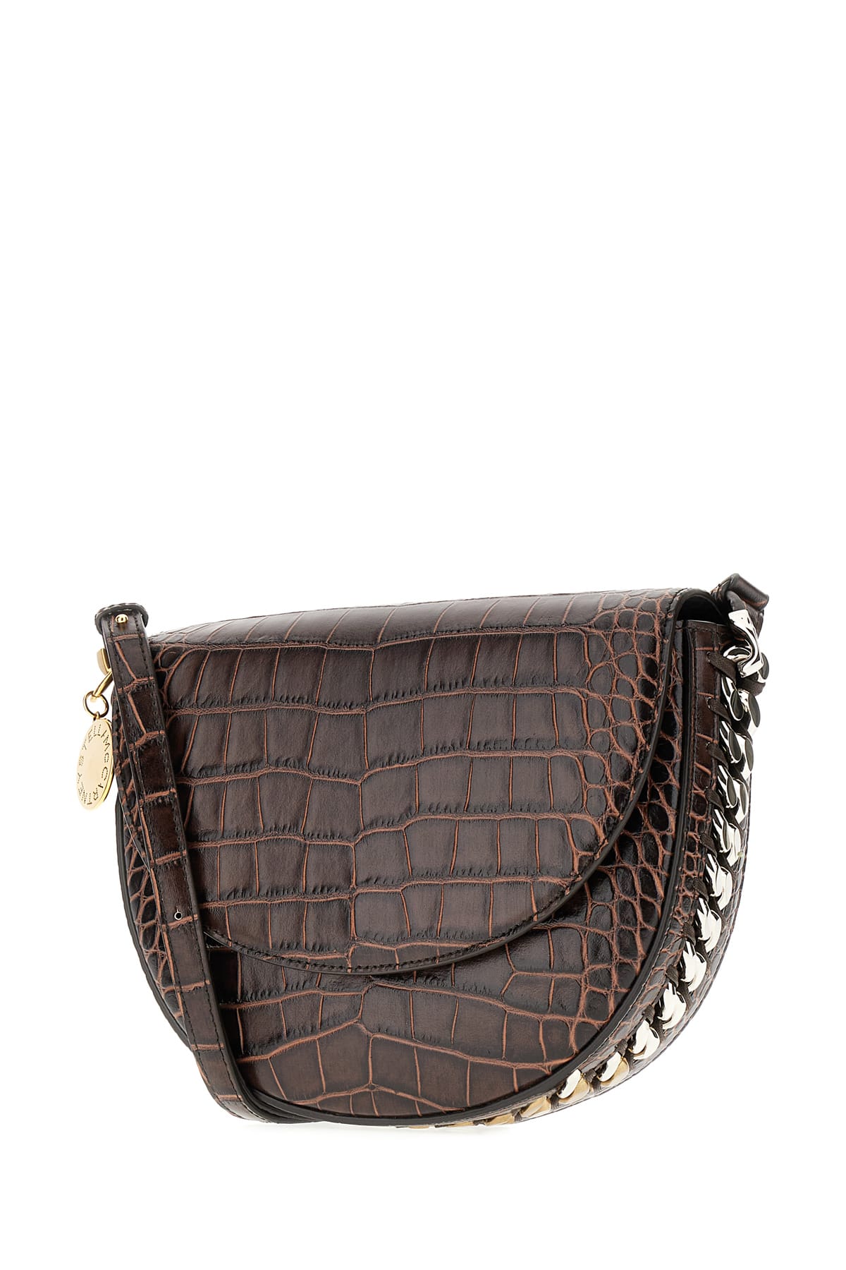 Shop Stella Mccartney Brown Uppeal Frayme Shoulder Bag In 2012