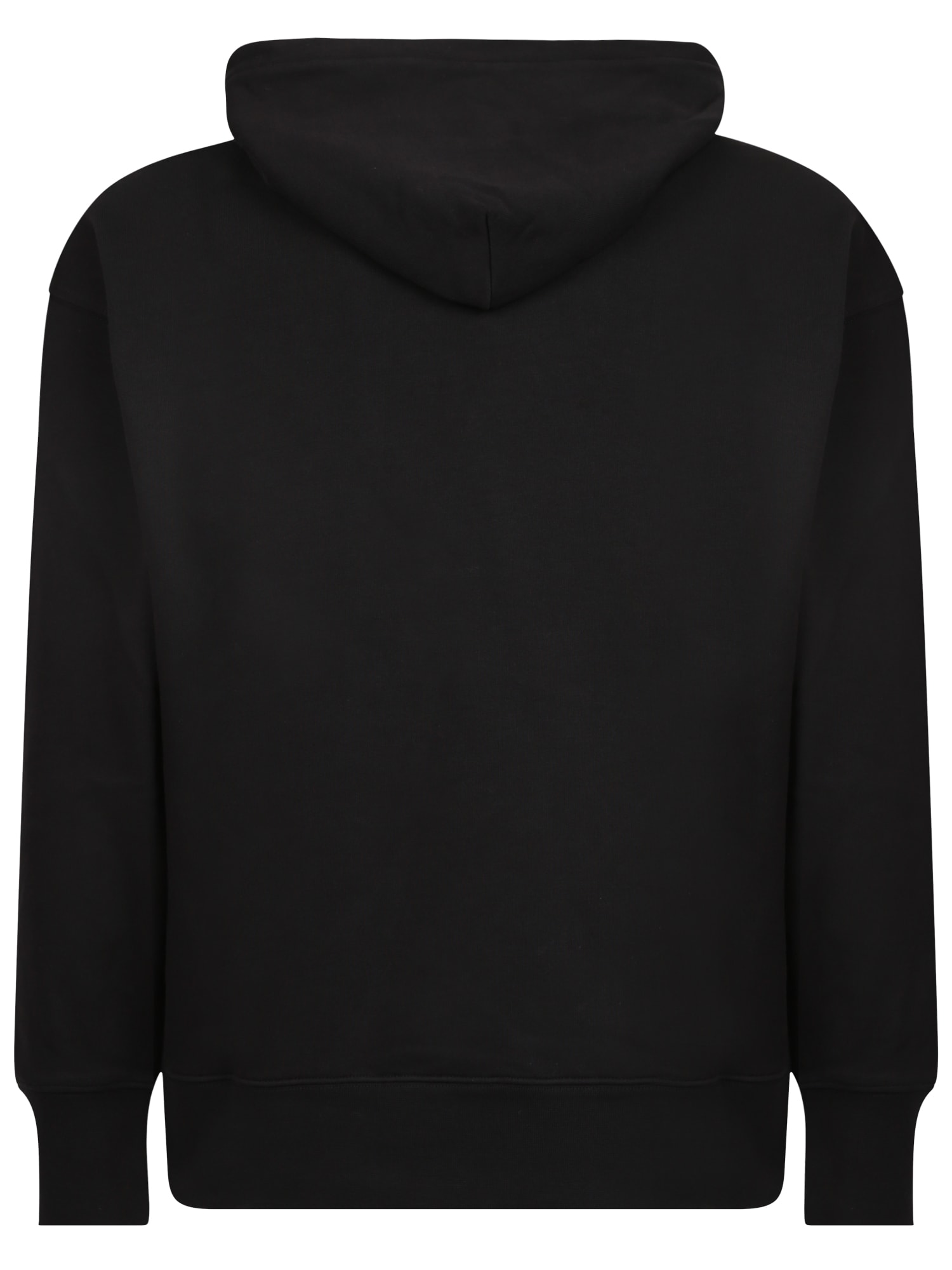 Shop Msgm Hoodie Sweater In Black
