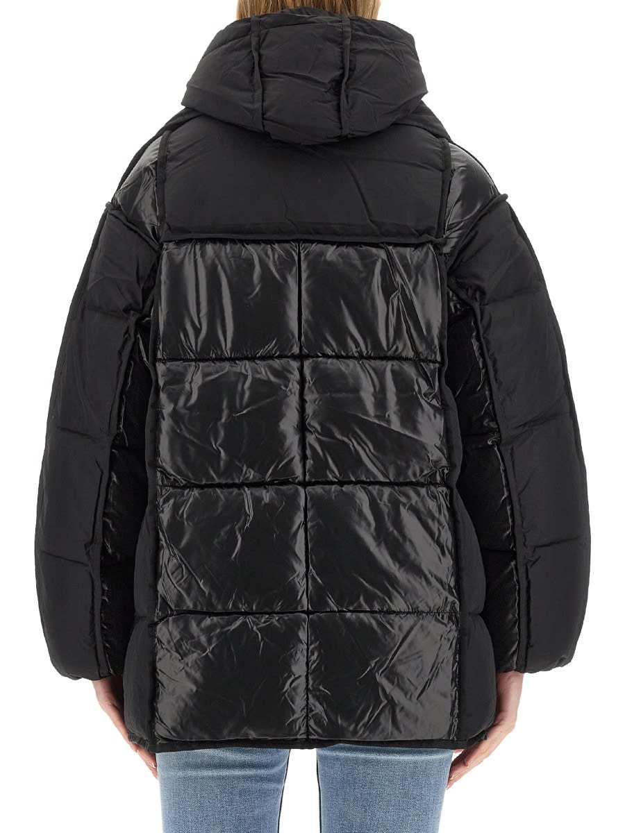 Shop Ganni Oversize Fit Jacket In Black