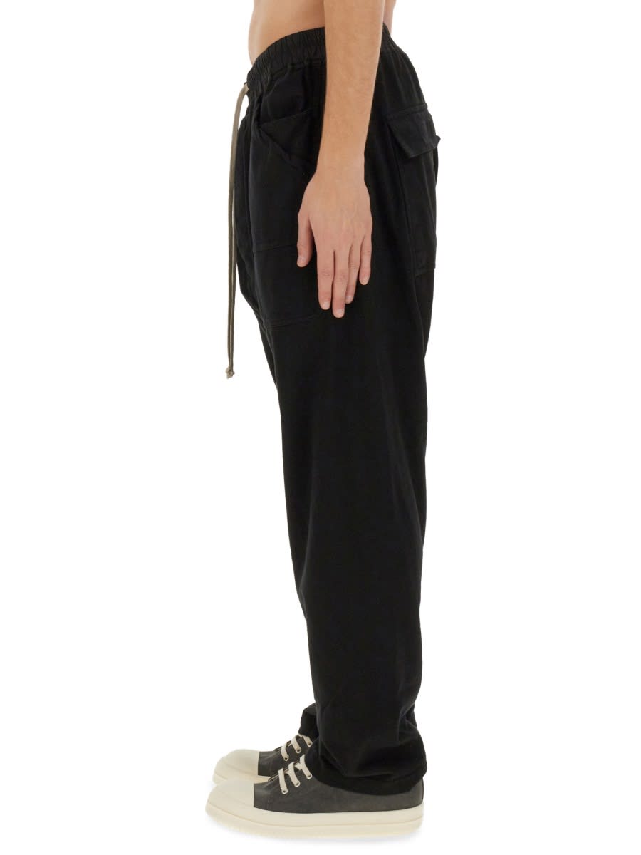 Shop Drkshdw Cargo Drawstring Pants In Black